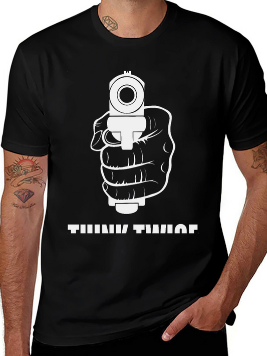 Think Twice Graphic Tee