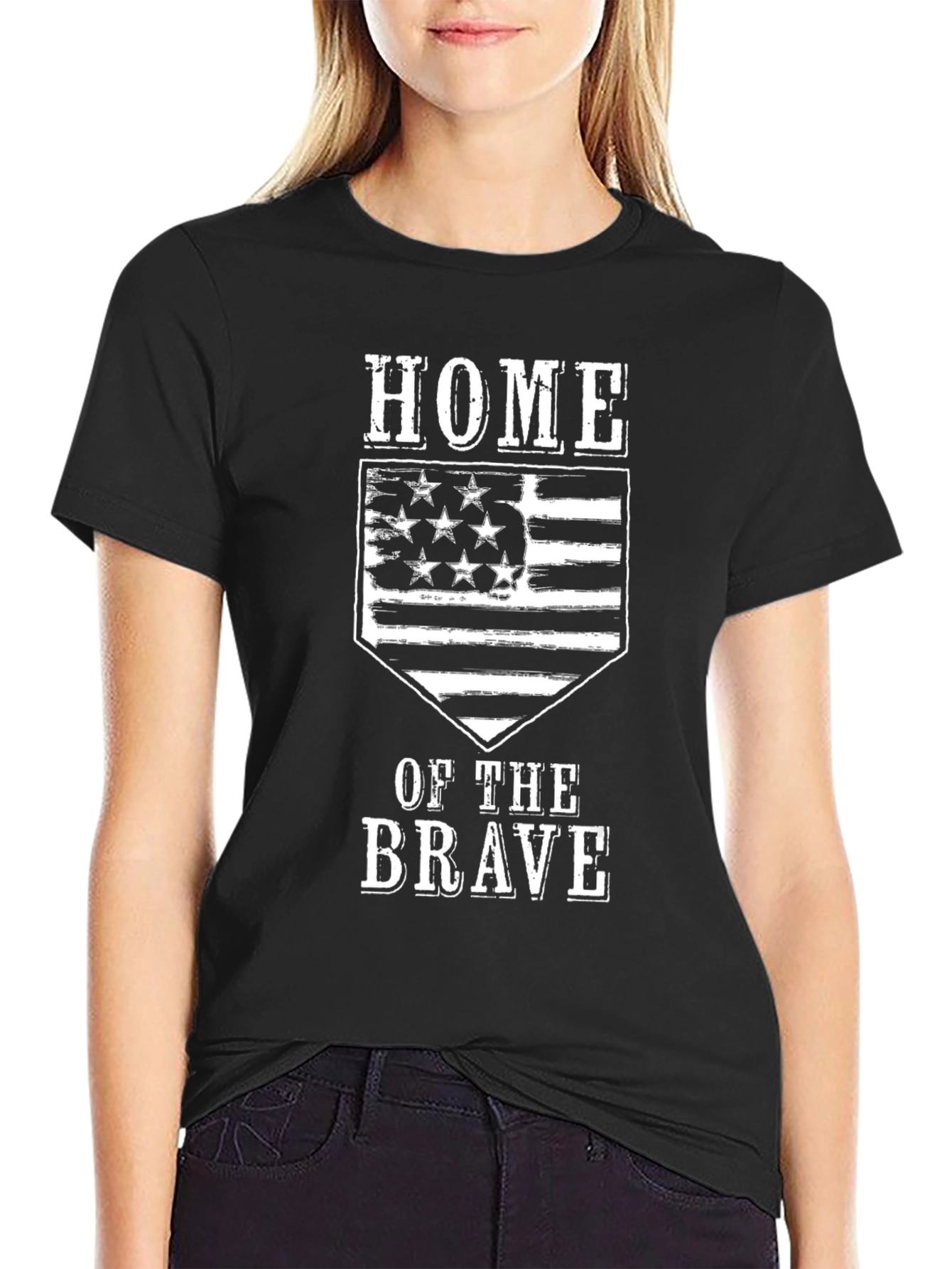 Home of the Brave Graphic T-Shirt