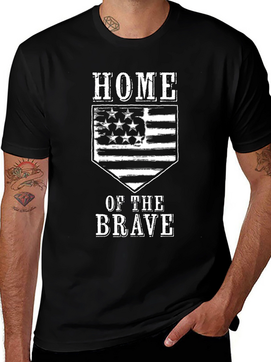 Home of the Brave Graphic T-Shirt