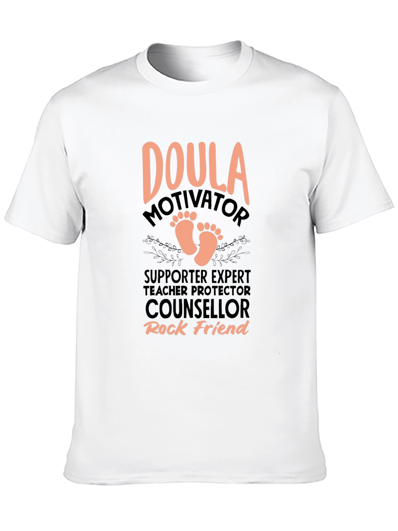 Doula Motivator Black T-Shirt