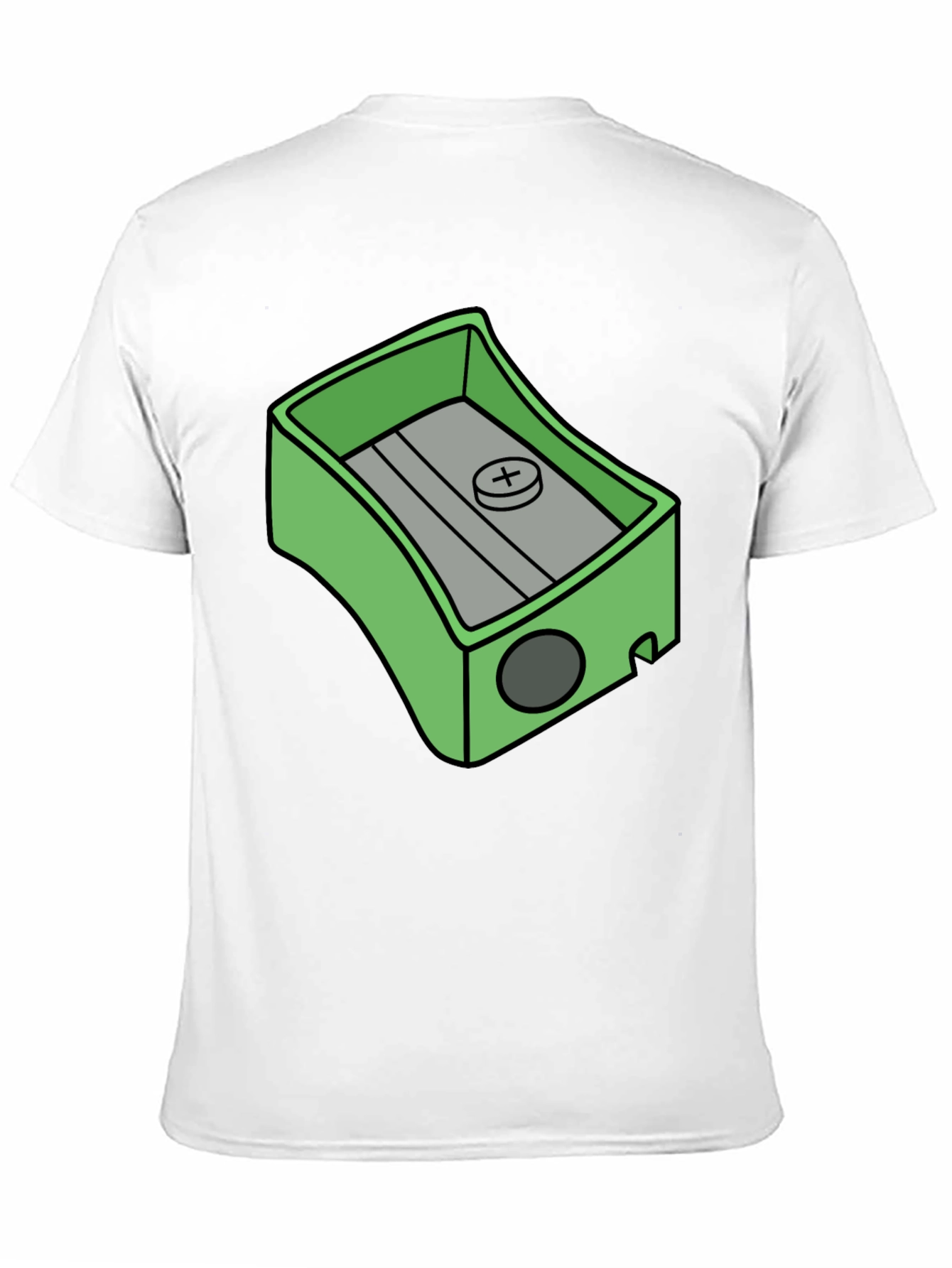 Pencil Sharpener Graphic Tee - Novelty T-Shirt