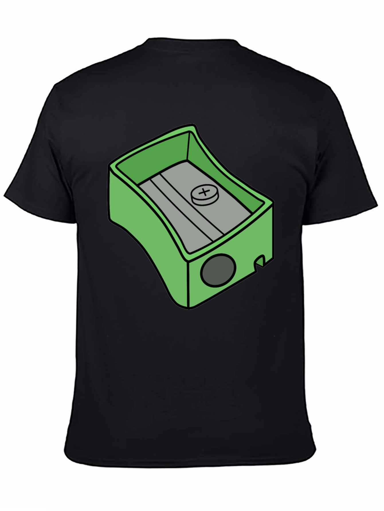 Pencil Sharpener Graphic Tee - Novelty T-Shirt