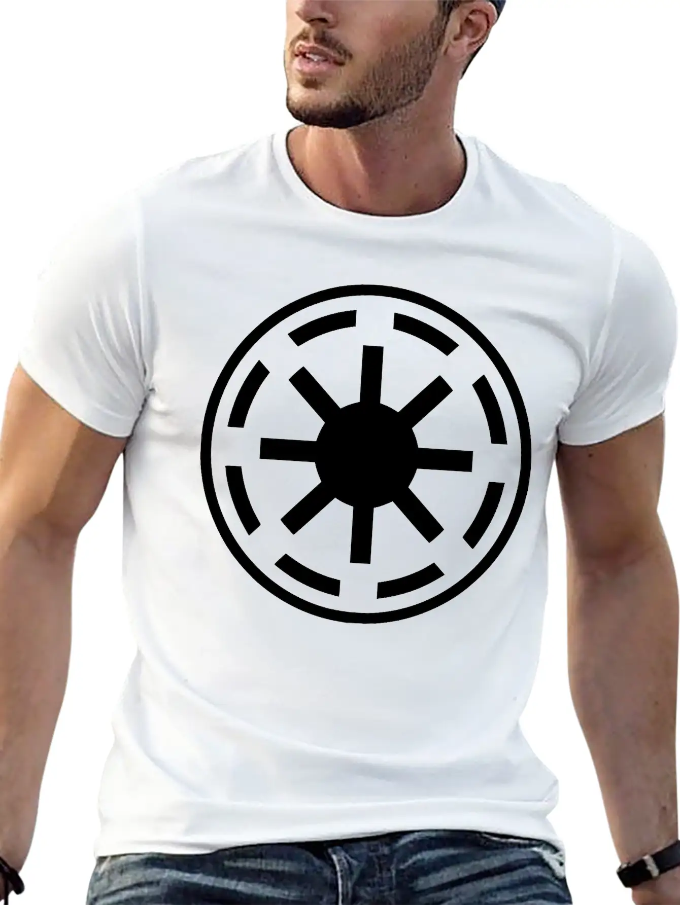 Clone_war_bendu Unisex Casual T-Shirt – Clean Design For Daily Comfort