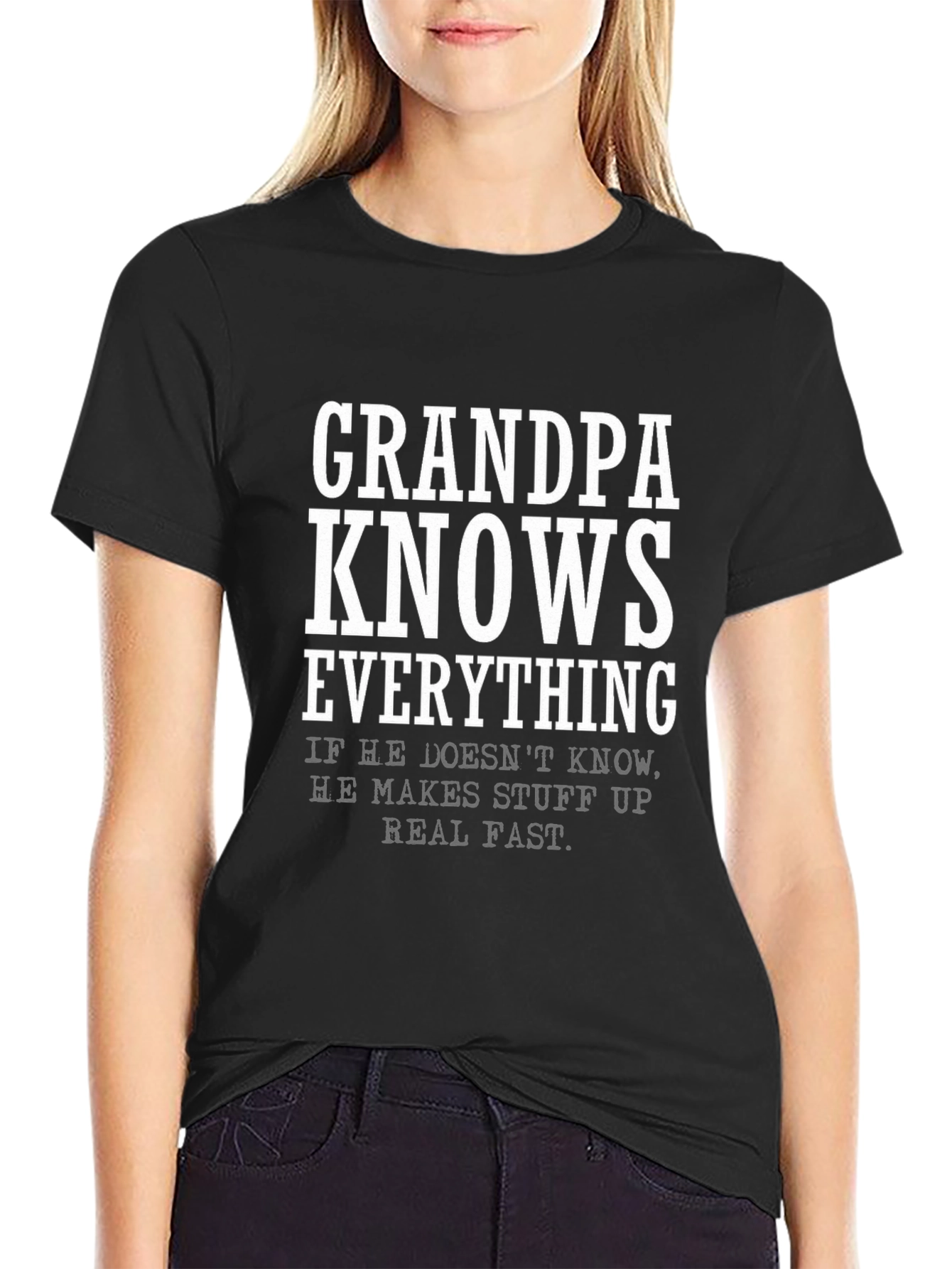 Grandpa Knows Everything T-Shirt