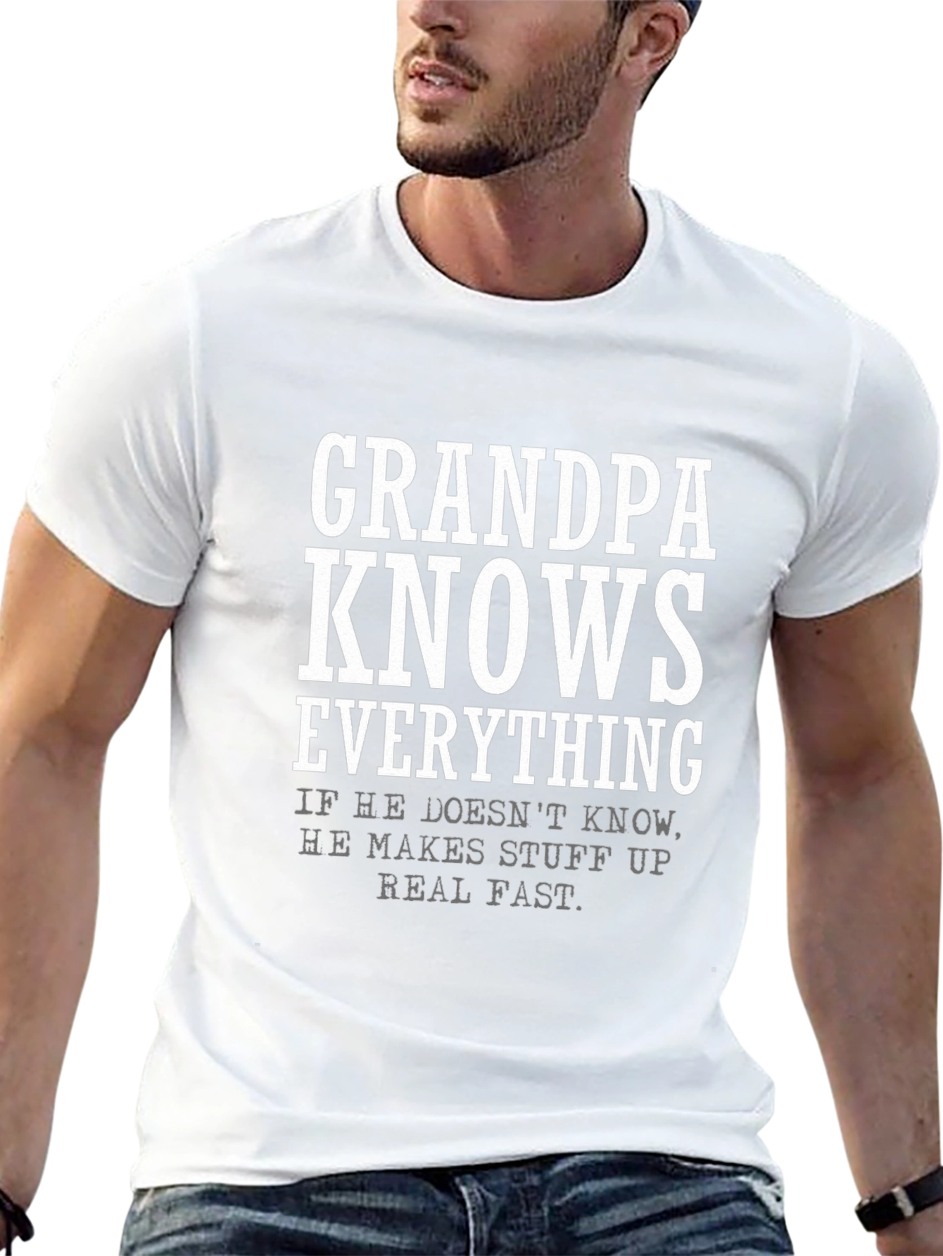 Grandpa Knows Everything T-Shirt