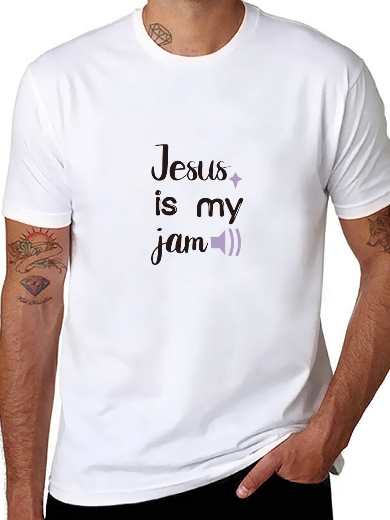 Jesus is my Jam - Black T-Shirt