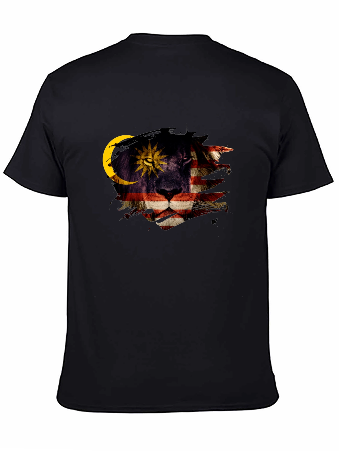 Lion Malaysia Flag Graphic Tee