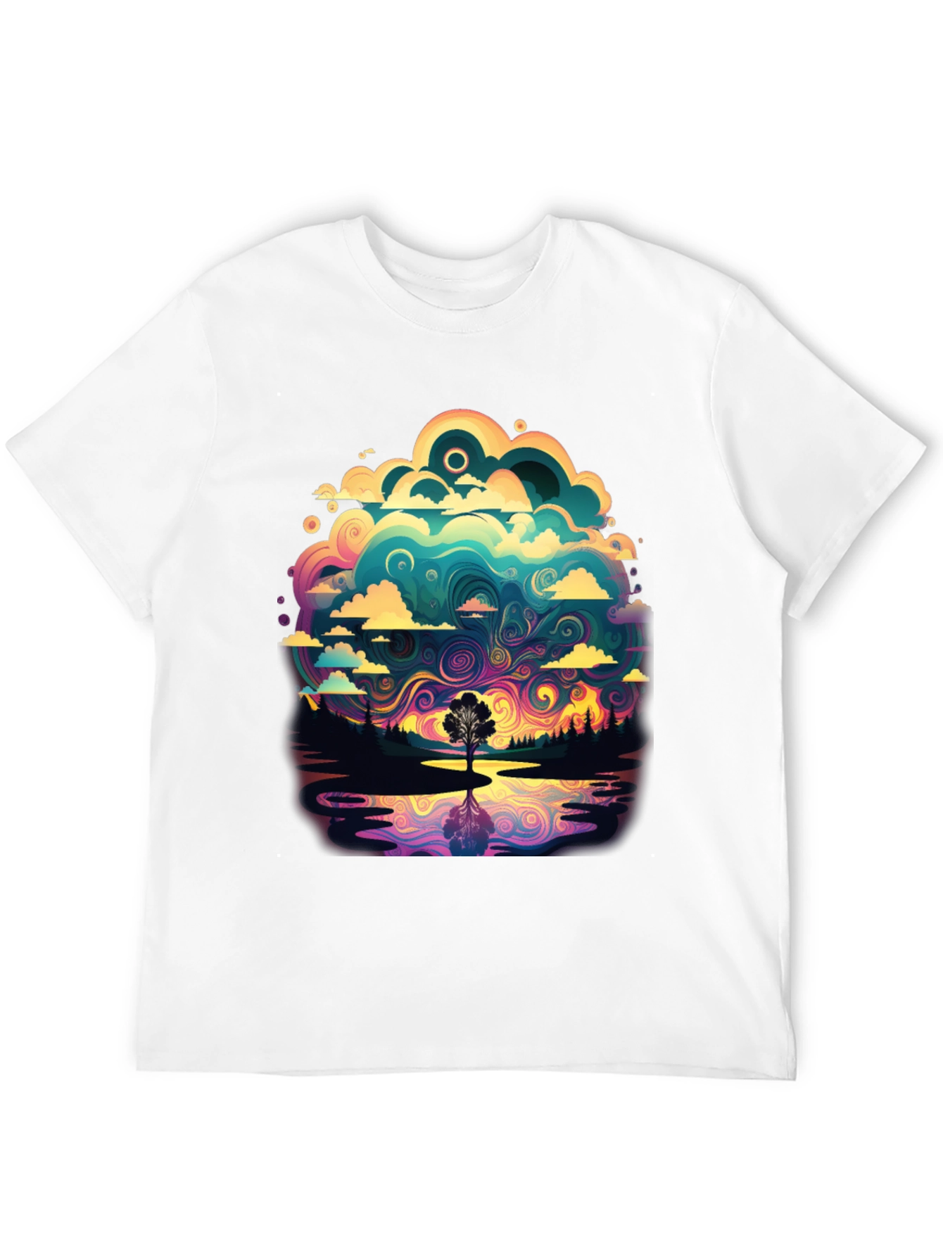 Vivid Psychedelic Nature T-Shirt