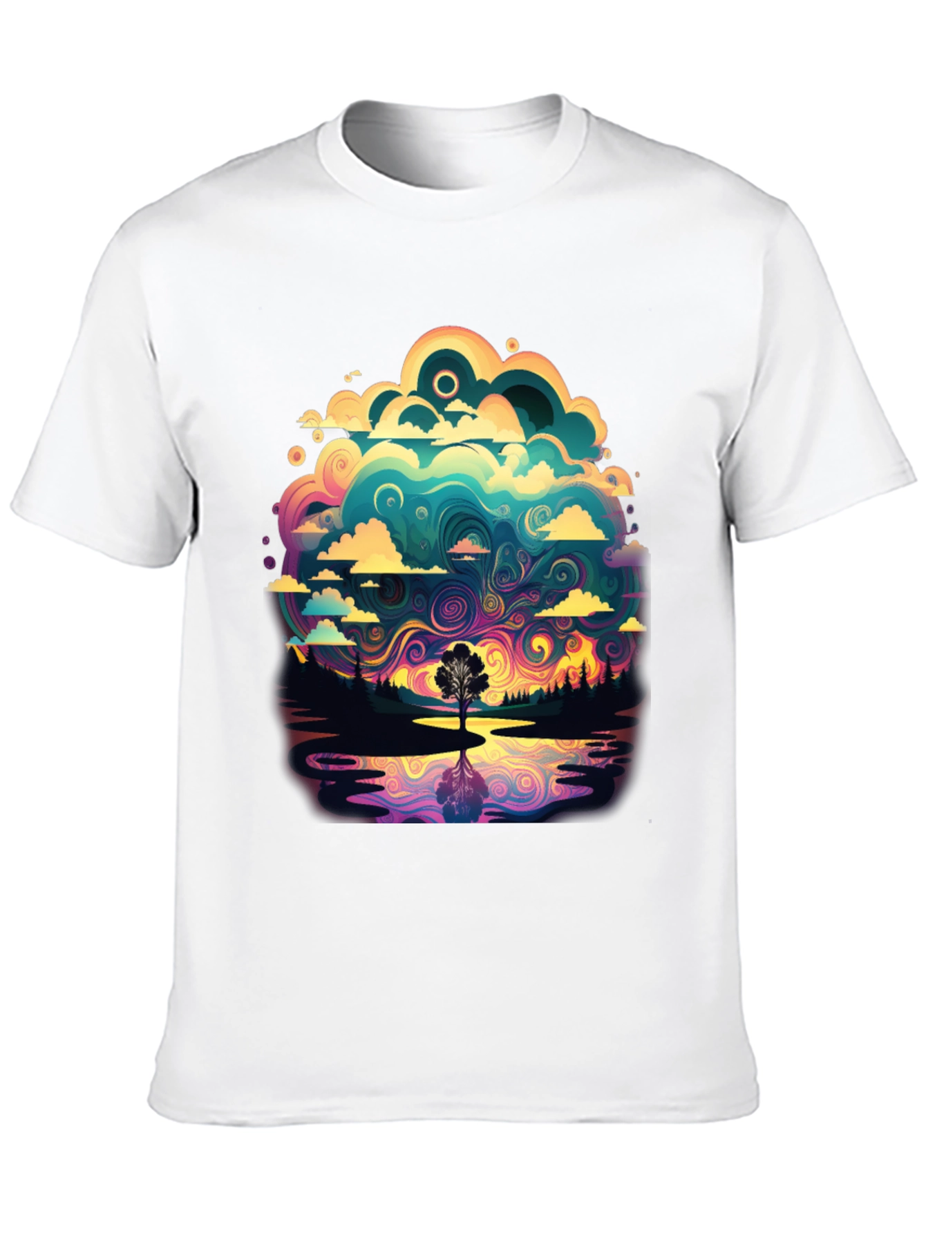 Vivid Psychedelic Nature T-Shirt
