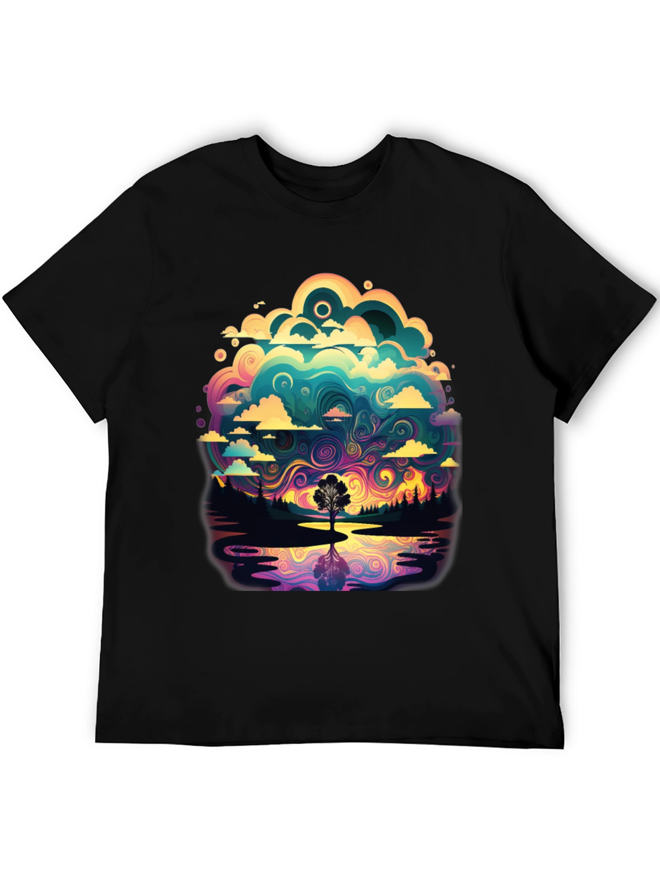 Vivid Psychedelic Nature T-Shirt
