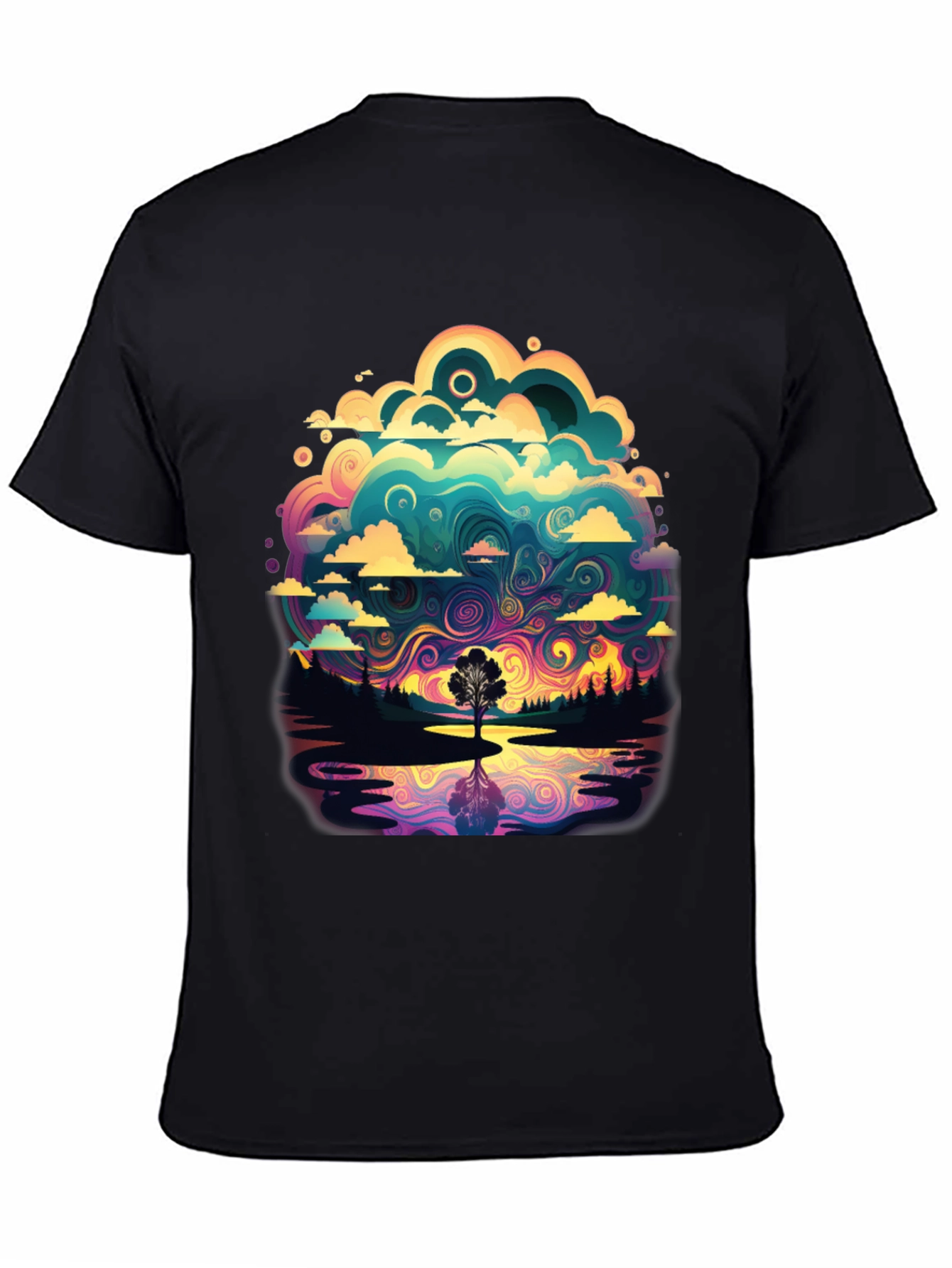 Vivid Psychedelic Nature T-Shirt