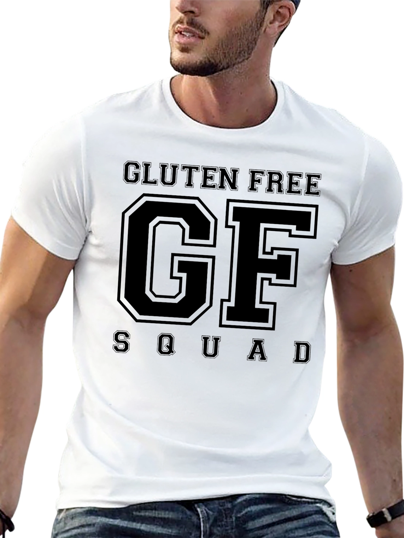 Gluten Free Squad Graphic T-Shirt