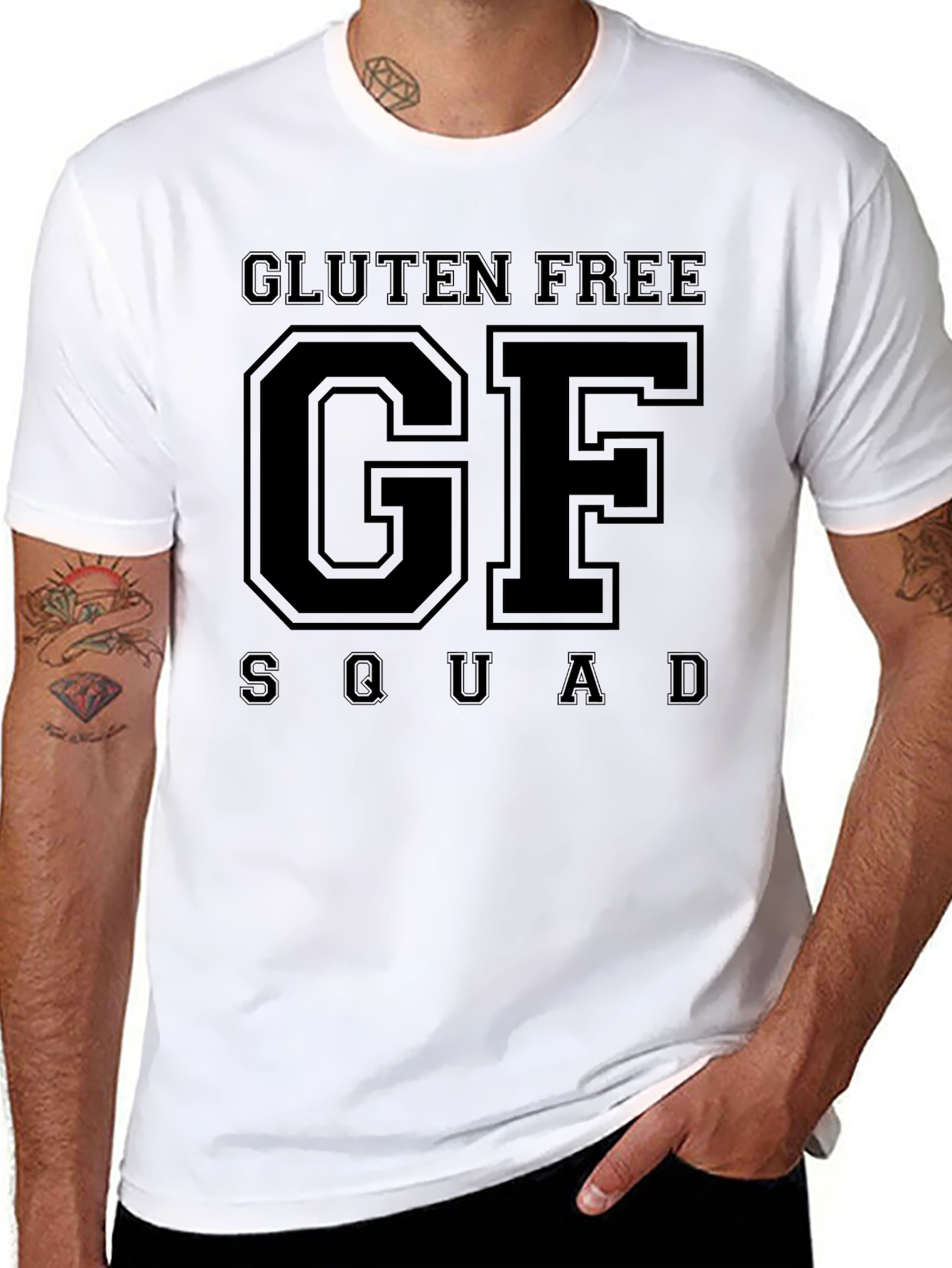 Gluten Free Squad Graphic T-Shirt