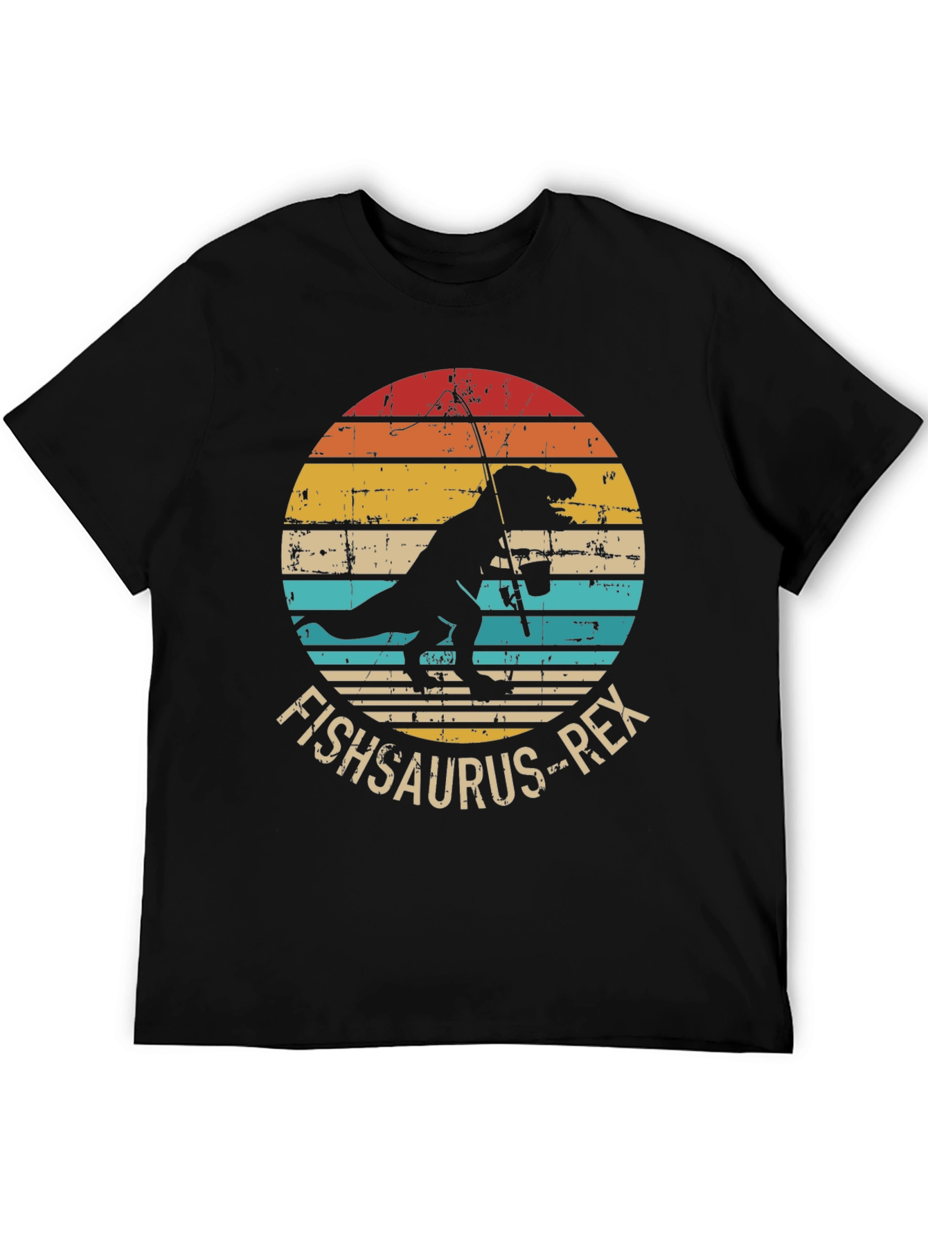 Fishsaurus Rex Graphic T-Shirt