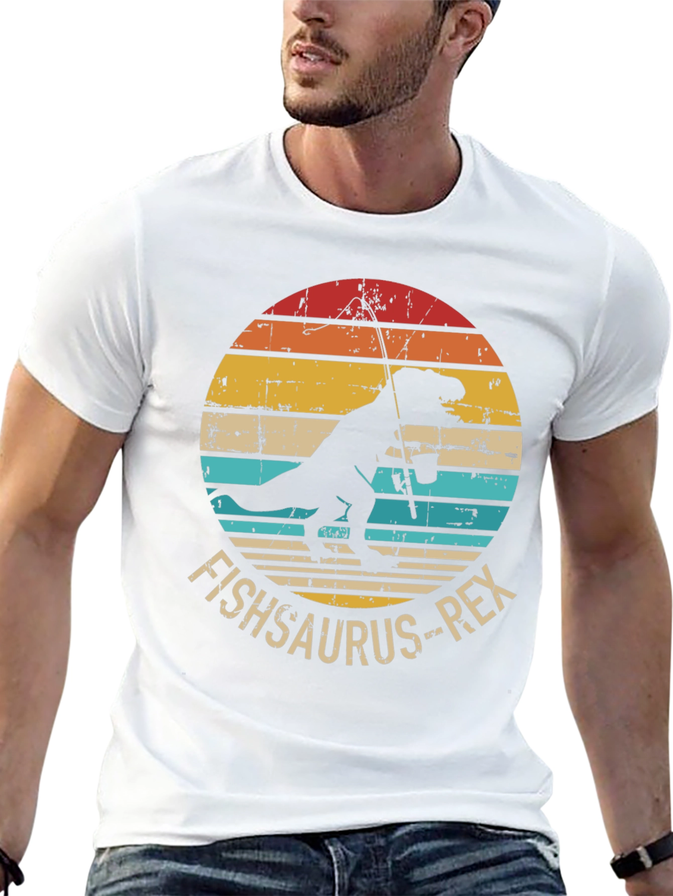 Fishsaurus Rex Graphic T-Shirt