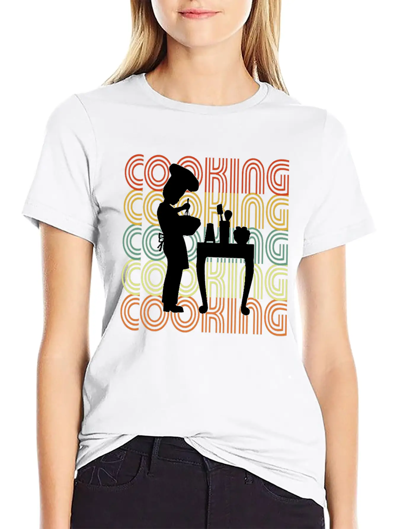 COOKING Unisex Casual T-Shirt – Clean Design For Daily Comfort