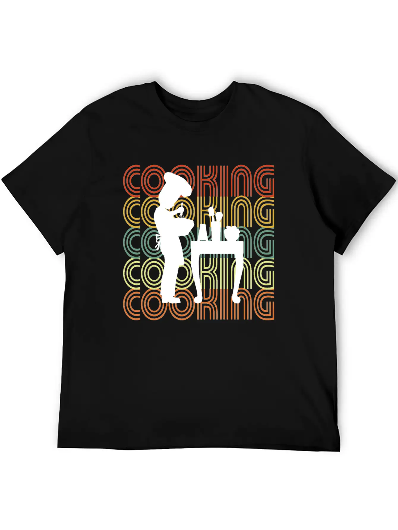 COOKING Unisex Casual T-Shirt – Clean Design For Daily Comfort