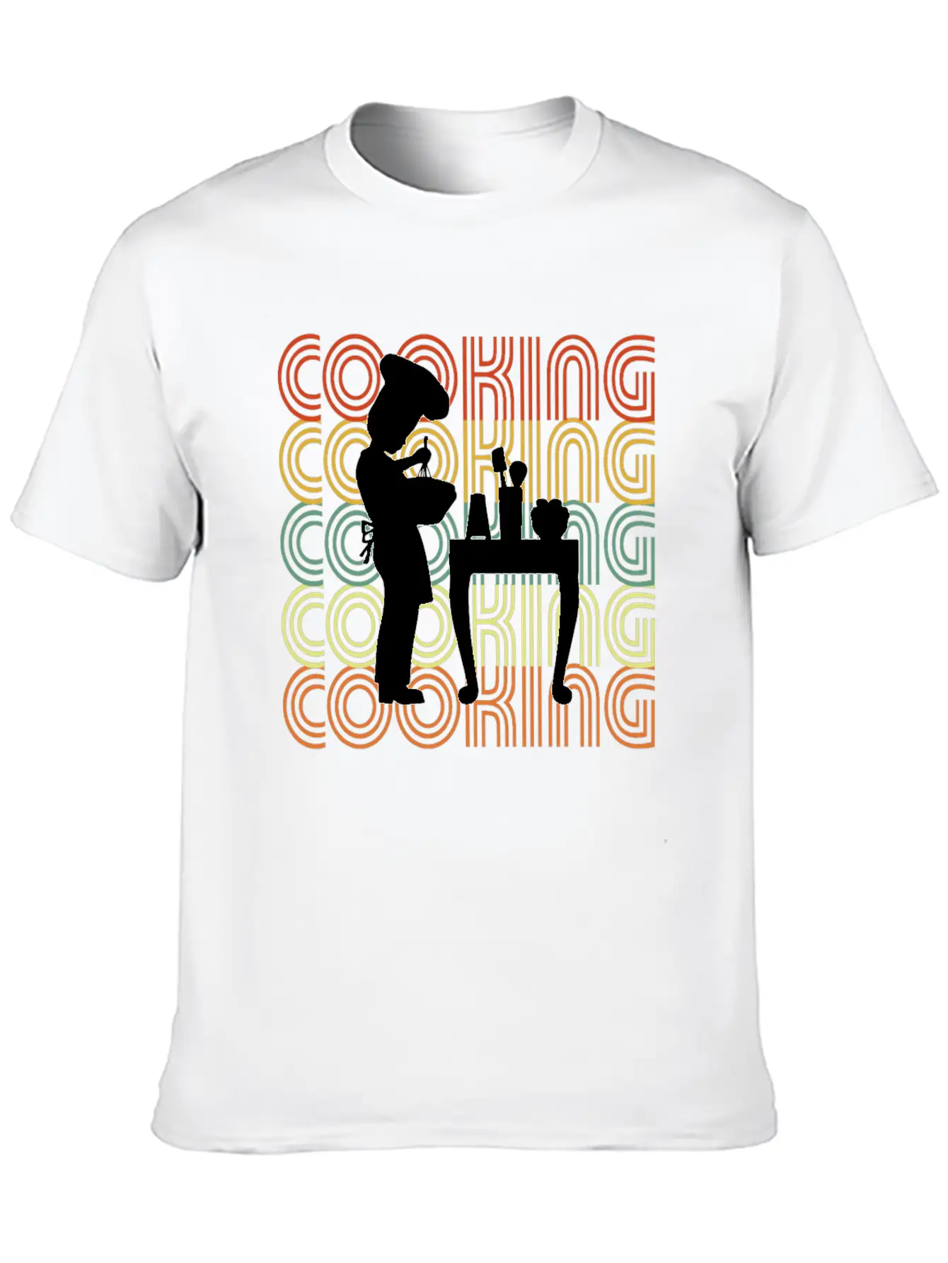 COOKING Unisex Casual T-Shirt – Clean Design For Daily Comfort