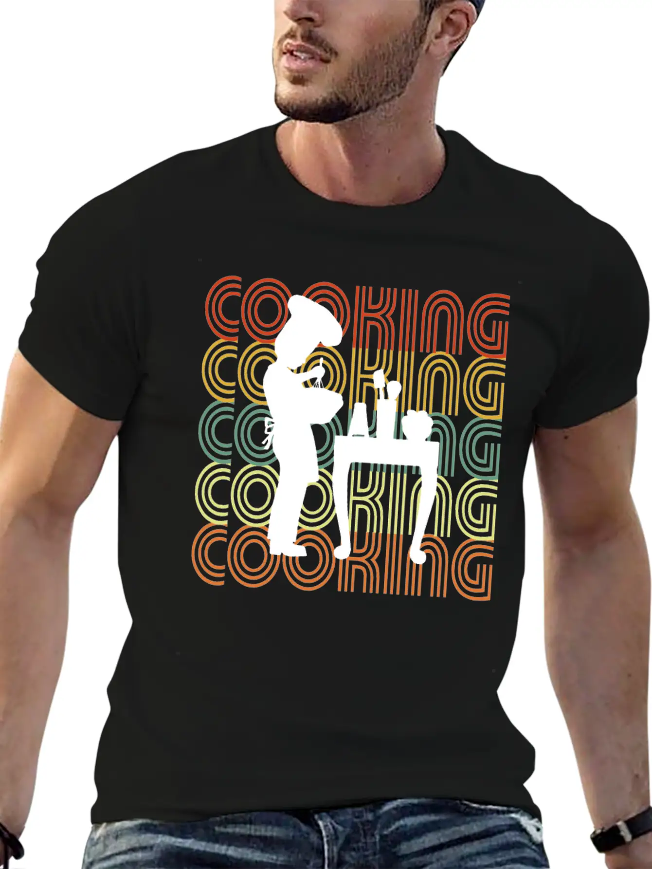 COOKING Unisex Casual T-Shirt – Clean Design For Daily Comfort