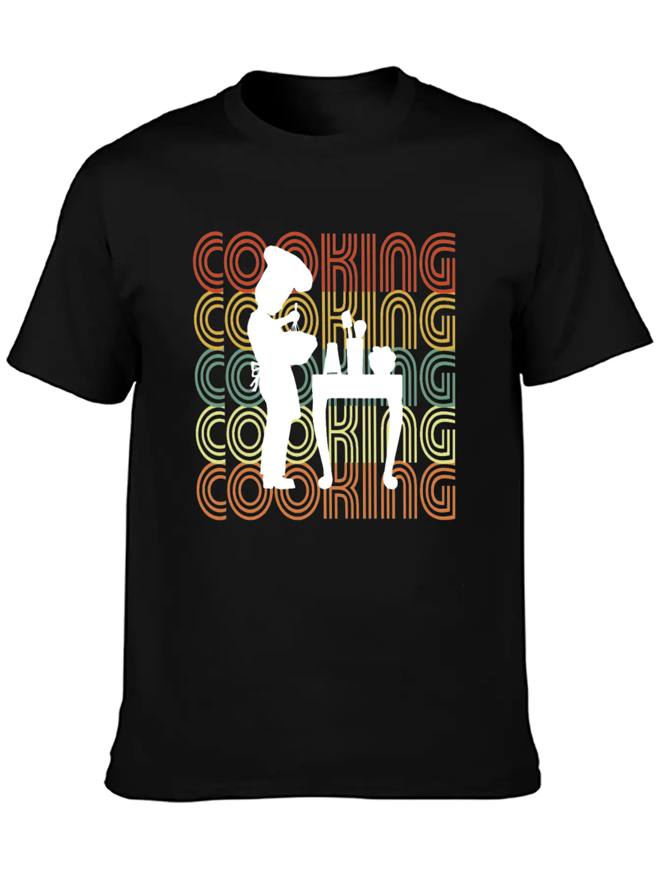 COOKING Unisex Casual T-Shirt – Clean Design For Daily Comfort