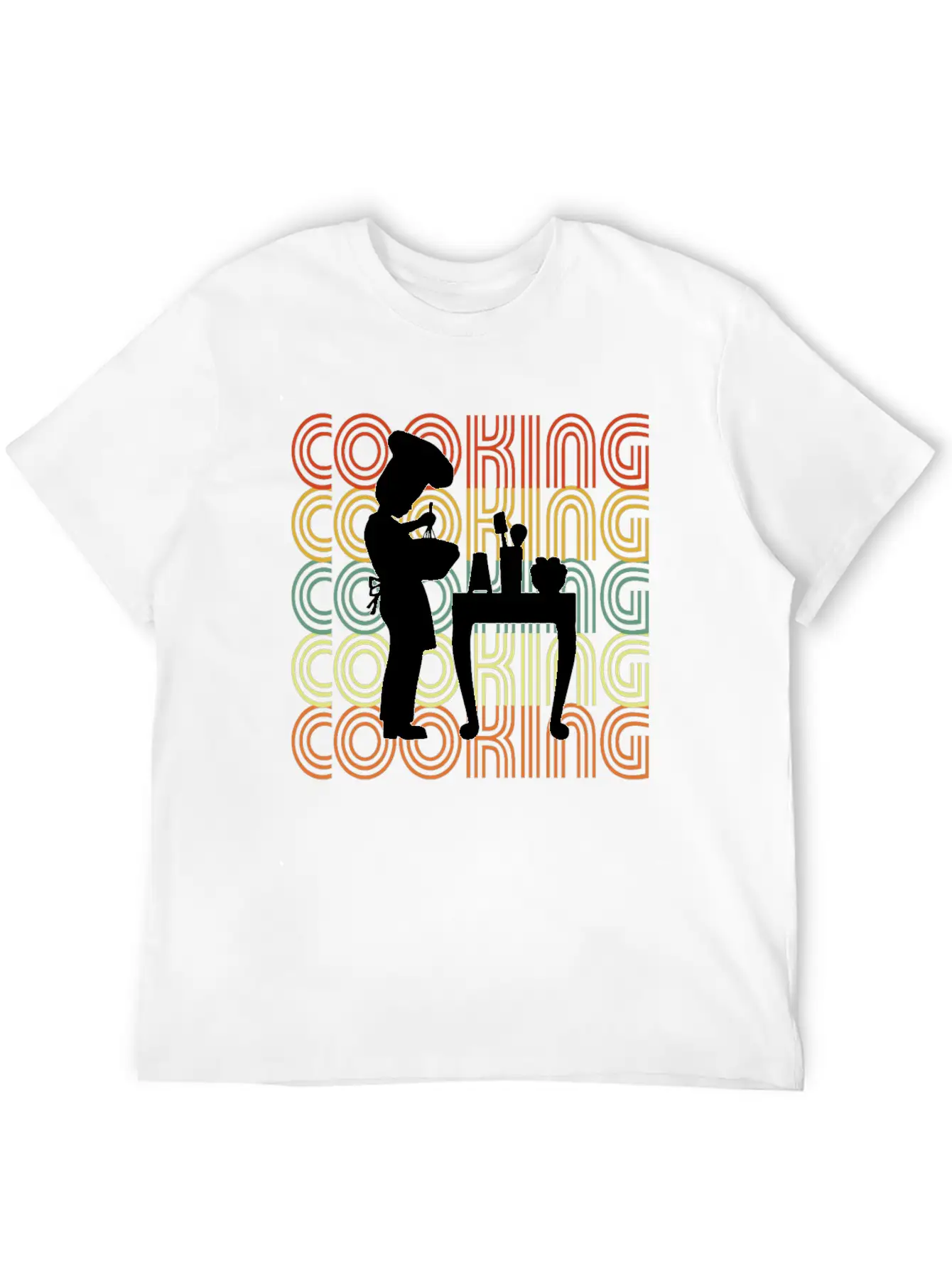 COOKING Unisex Casual T-Shirt – Clean Design For Daily Comfort