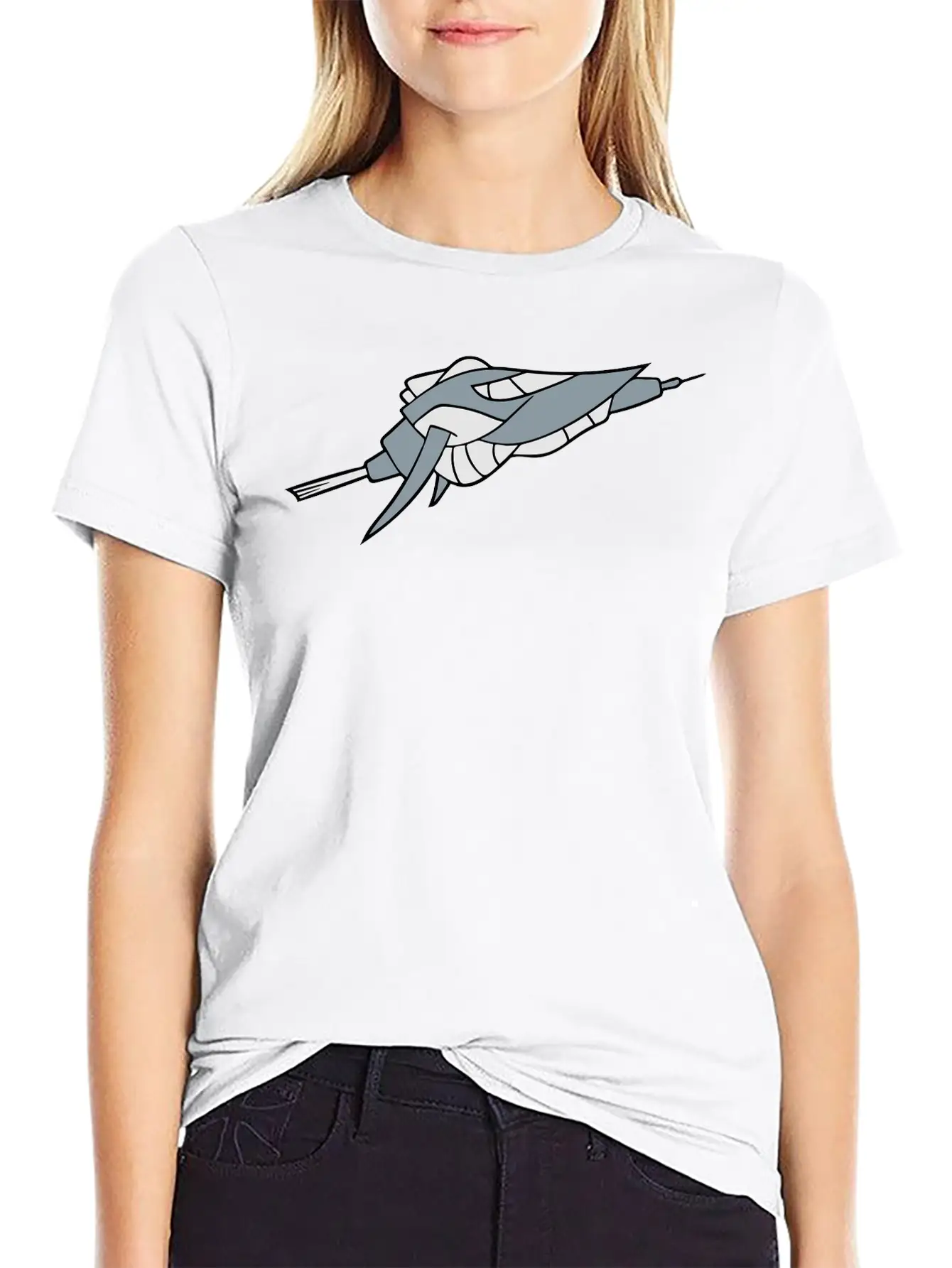 Cool Spaceship Space Space Aliens Aliens Unisex Casual T-Shirt – Clean Design For Daily Comfort