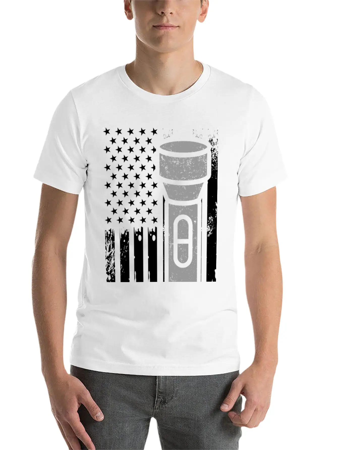 Correctional Probation Officer Thin Grey Line Unisex Casual T-Shirt – Clean Design For Daily Comfort