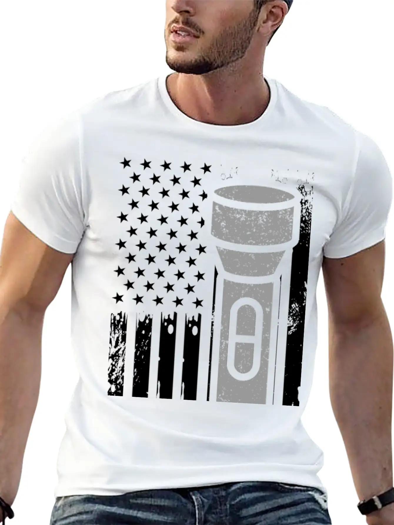 Correctional Probation Officer Thin Grey Line Unisex Casual T-Shirt – Clean Design For Daily Comfort