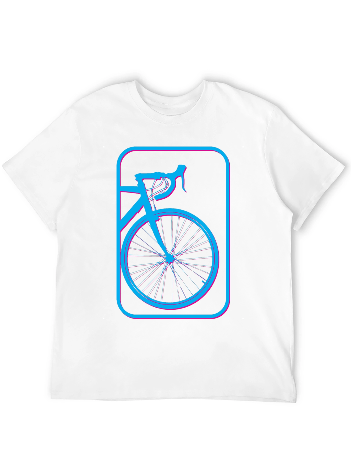 Retro Bike Graphic T-Shirt - Black