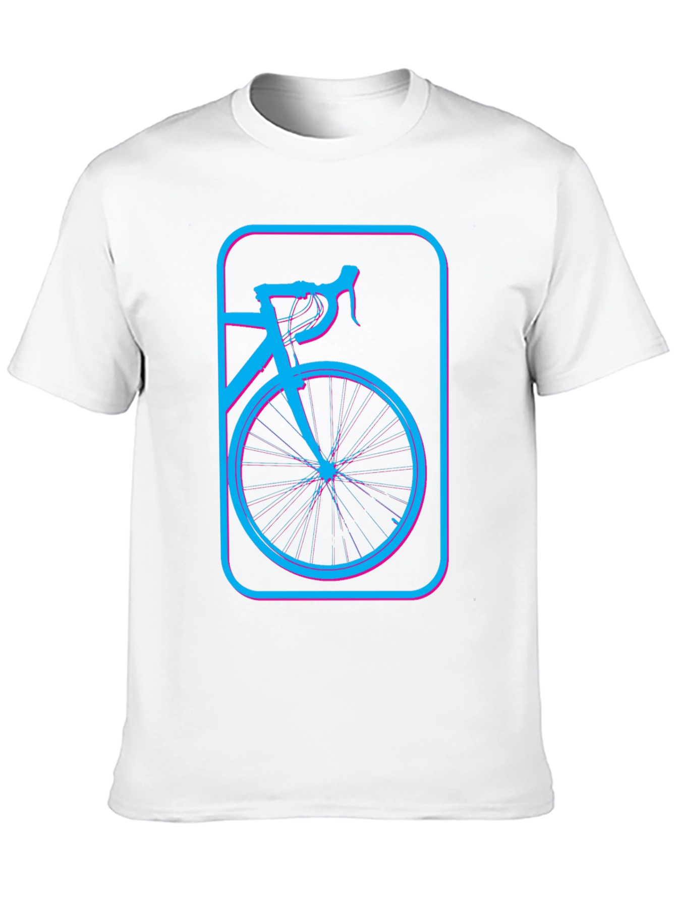 Retro Bike Graphic T-Shirt - Black