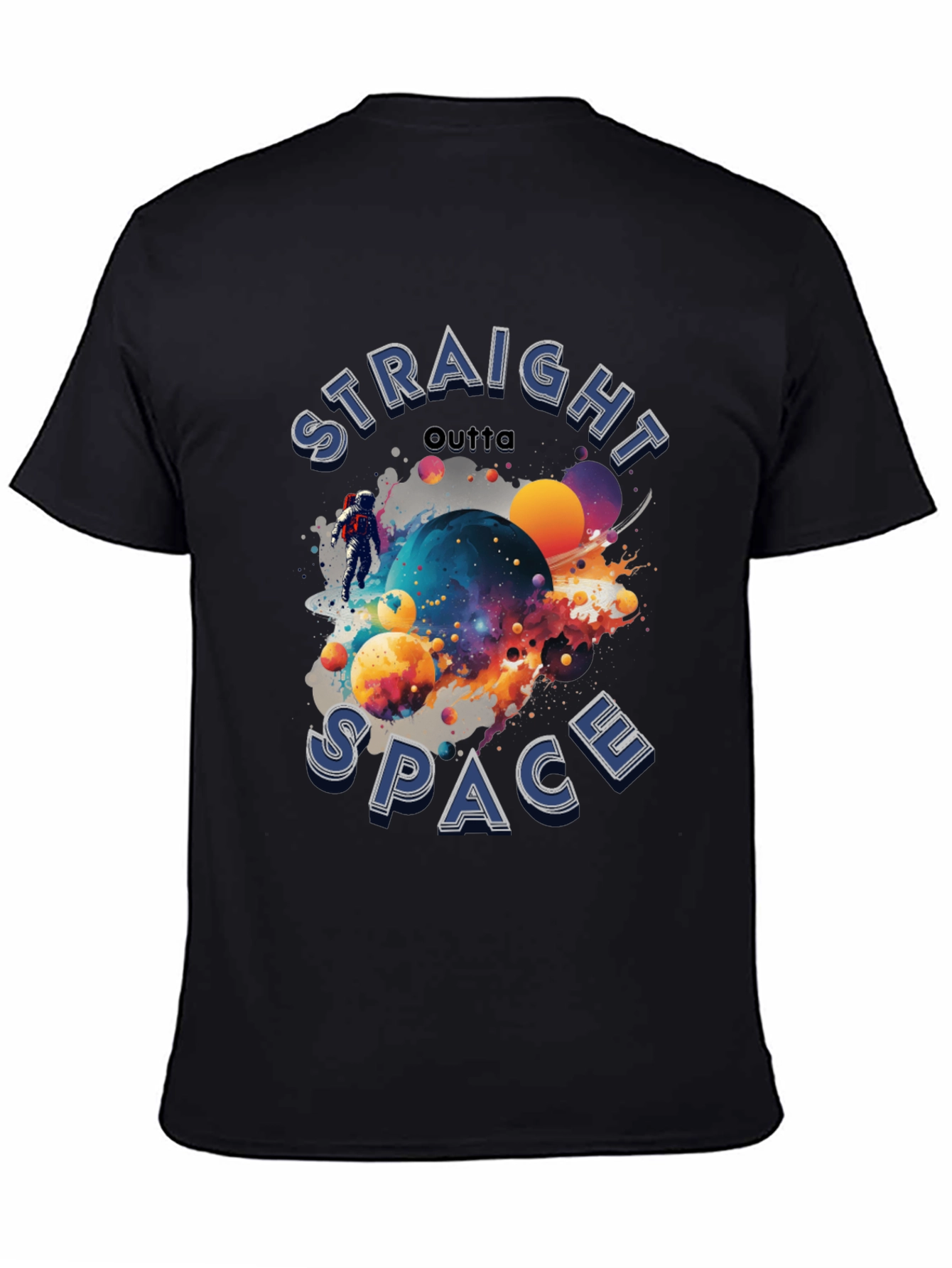 Straight Outta Space Graphic T-Shirt