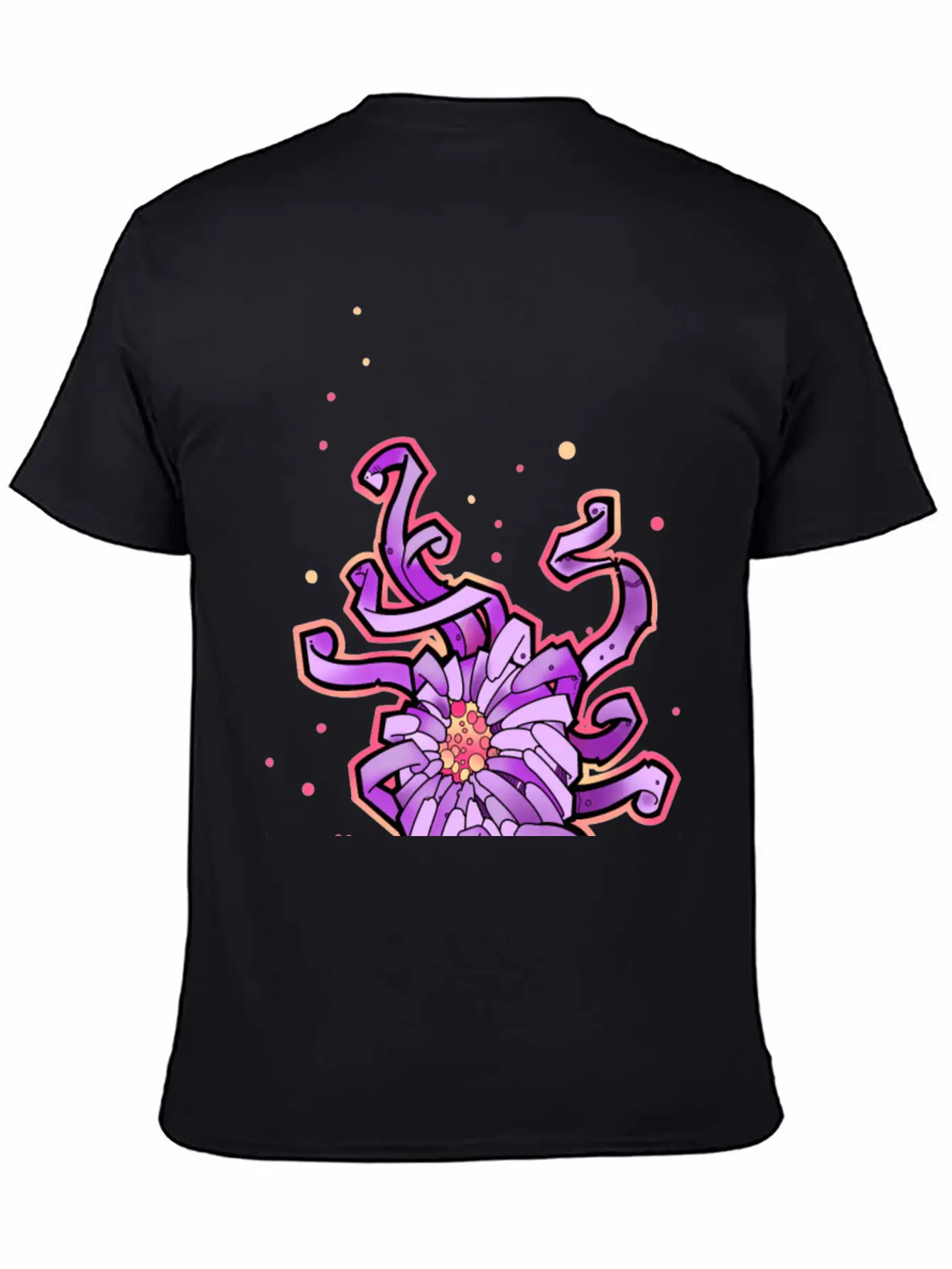 Crazy Chrysanthemum Flower Unisex Casual T-Shirt – Clean Design For Daily Comfort