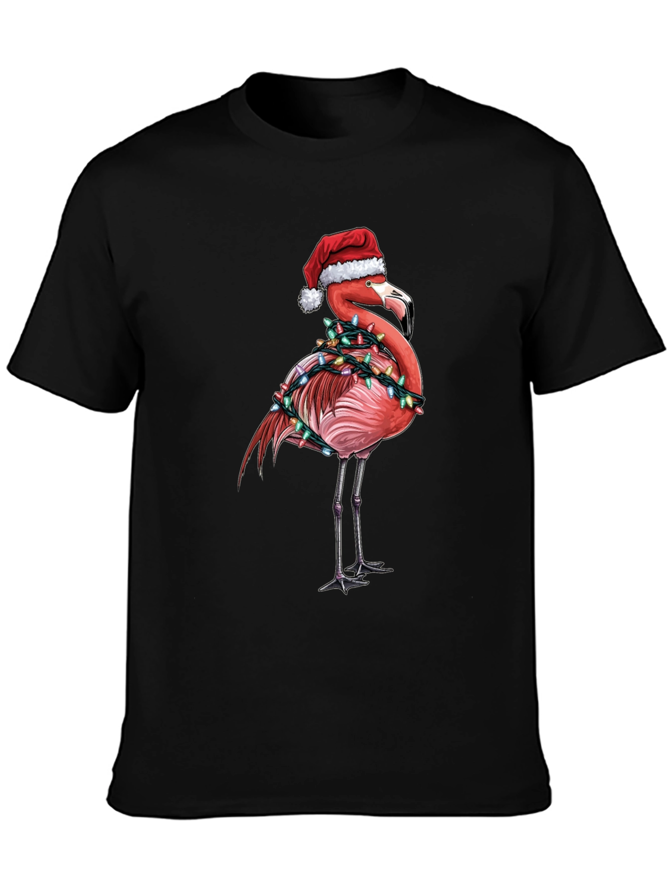 Christmas Flamingo T-Shirt