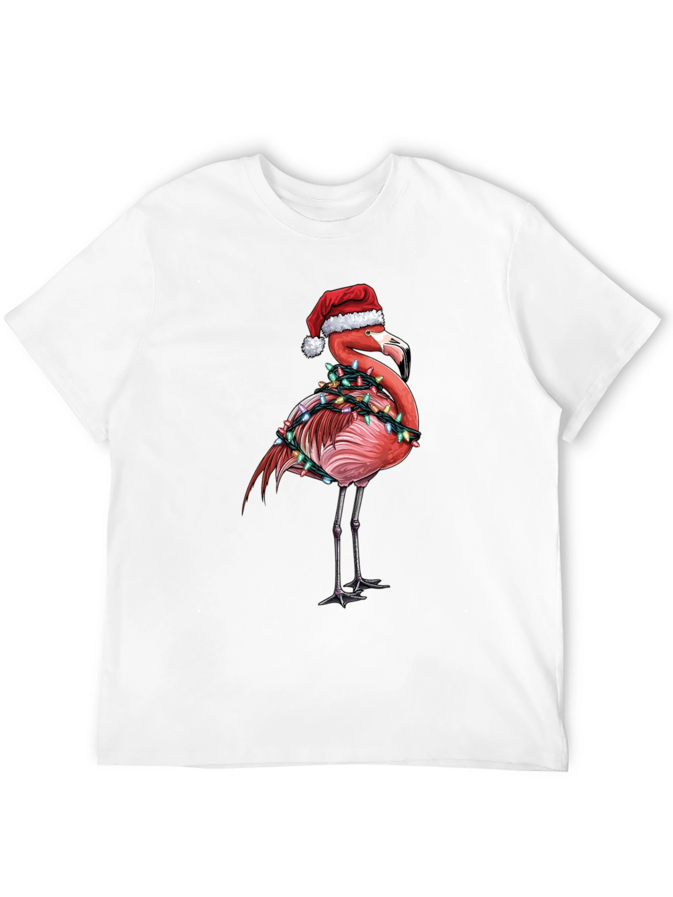 Christmas Flamingo T-Shirt