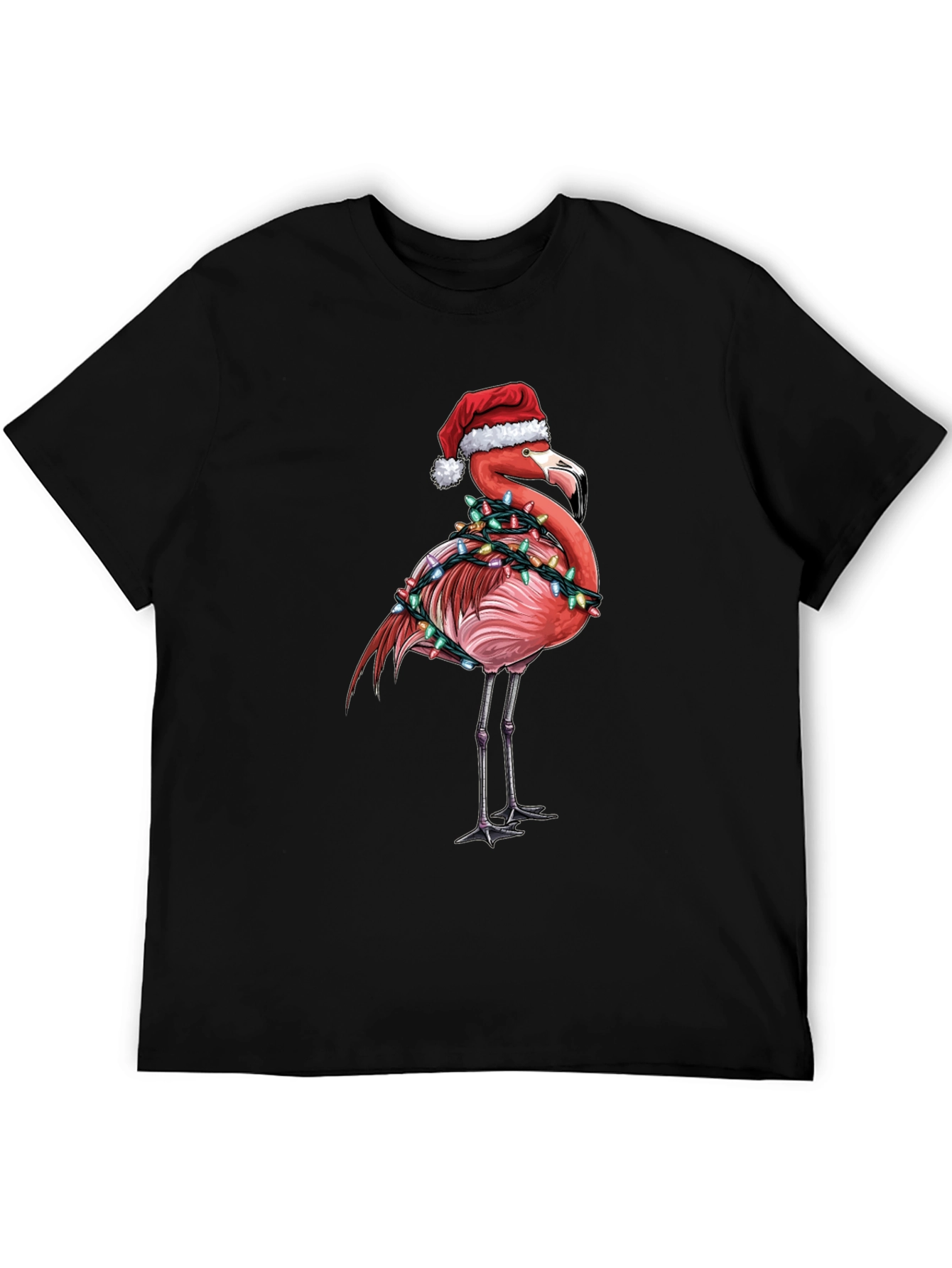 Christmas Flamingo T-Shirt