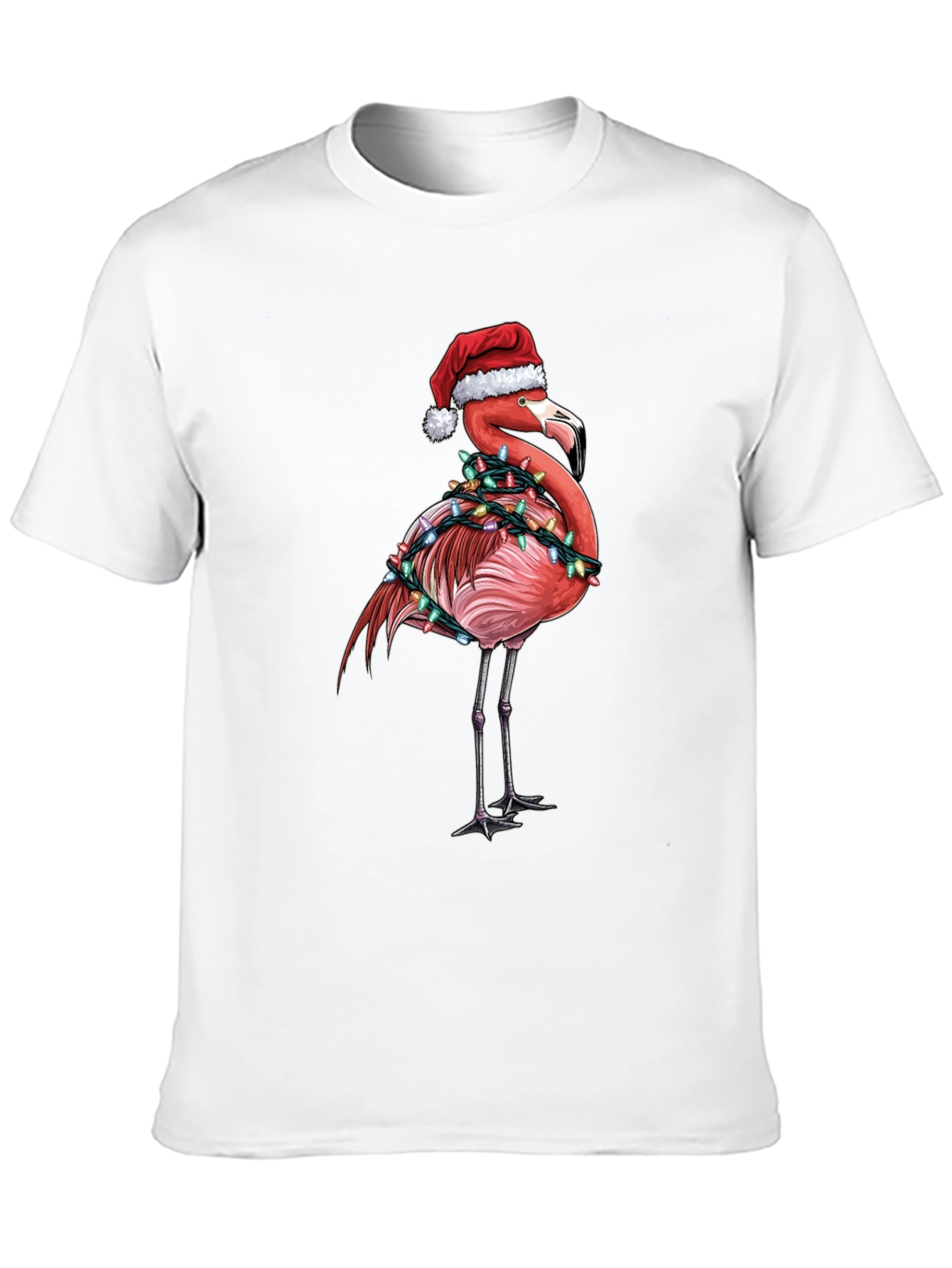 Christmas Flamingo T-Shirt