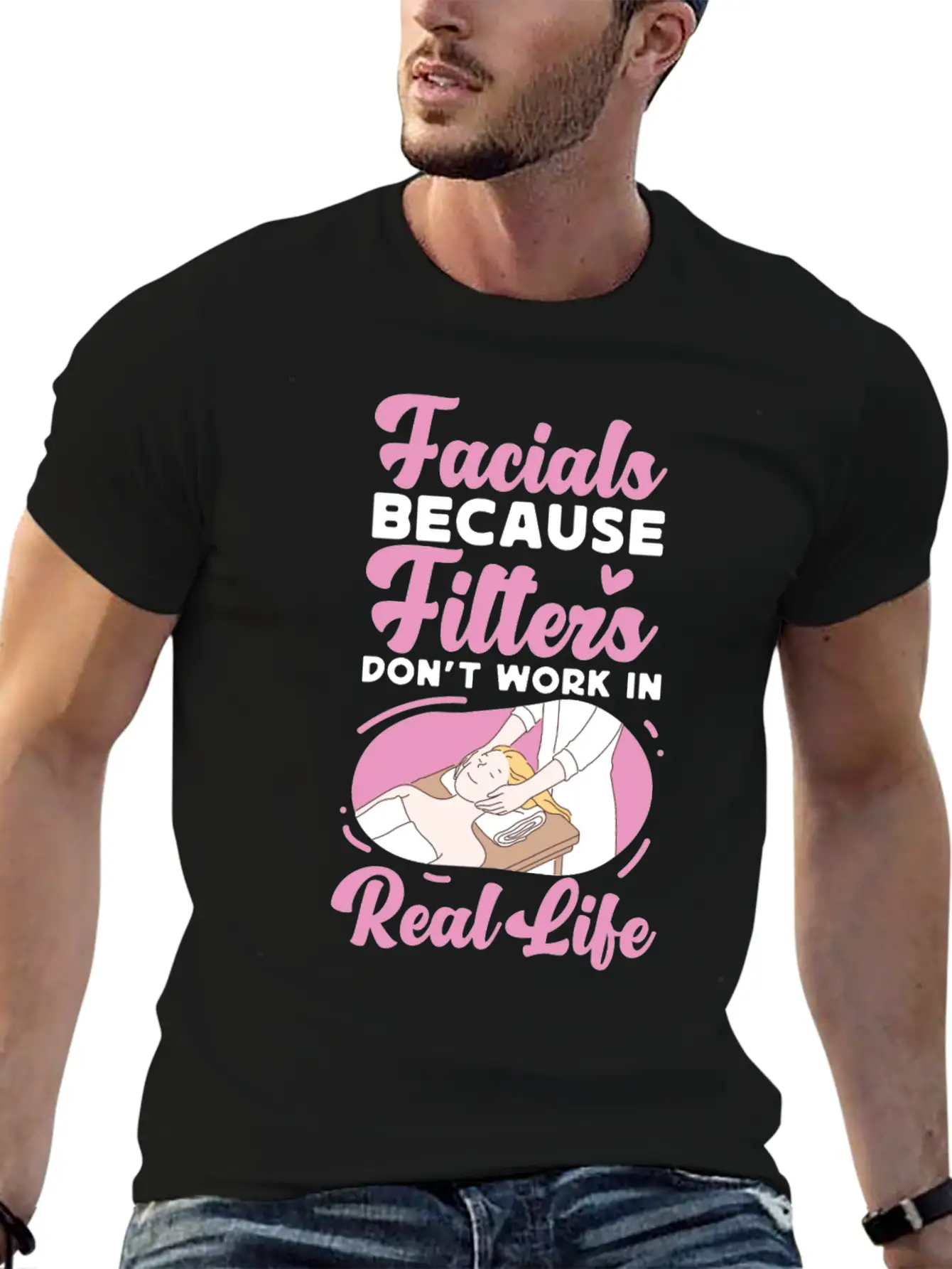 Cute Licensed Esthetician Skincare Unisex Casual T-Shirt – Clean Design For Daily Comfort