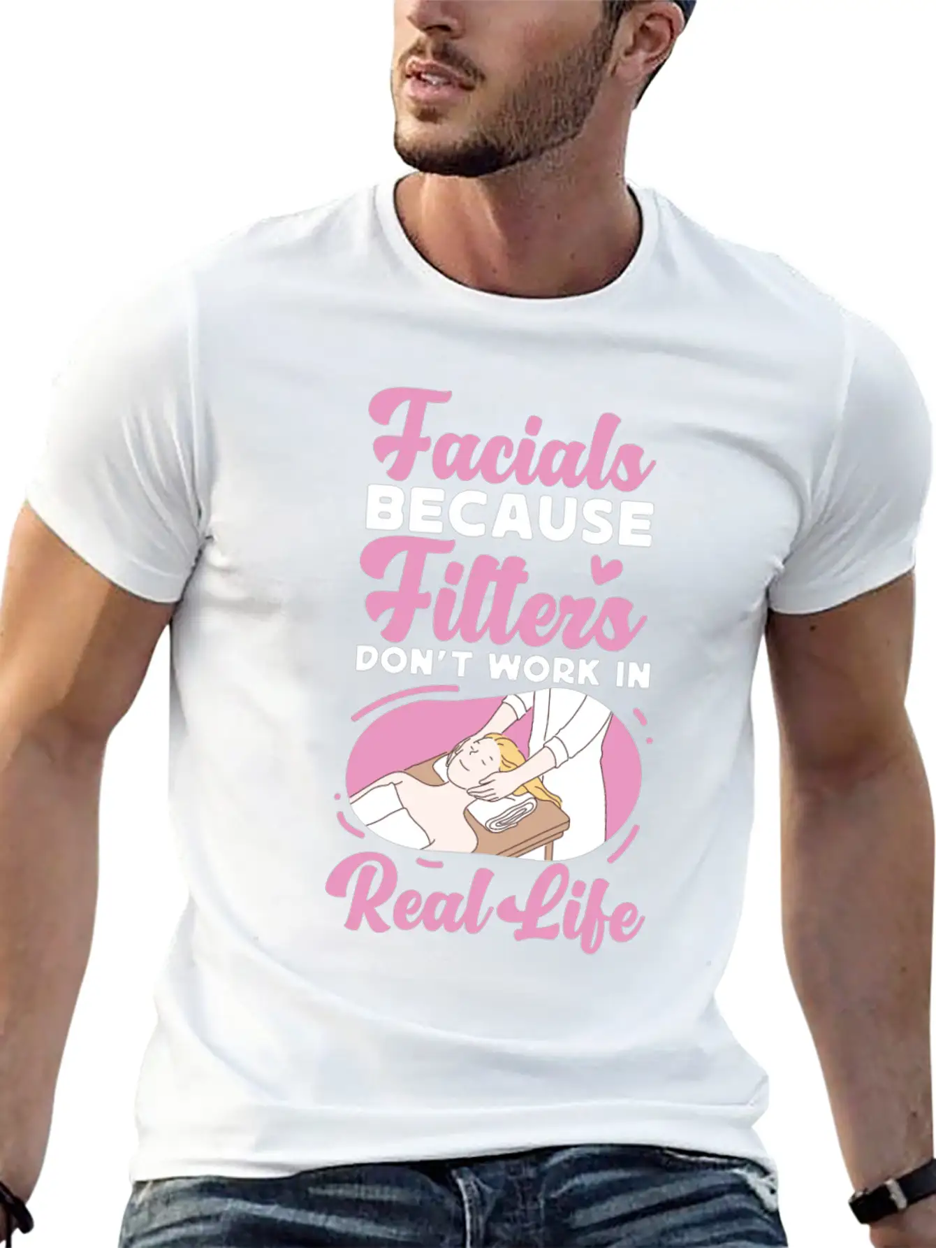 Cute Licensed Esthetician Skincare Unisex Casual T-Shirt – Clean Design For Daily Comfort