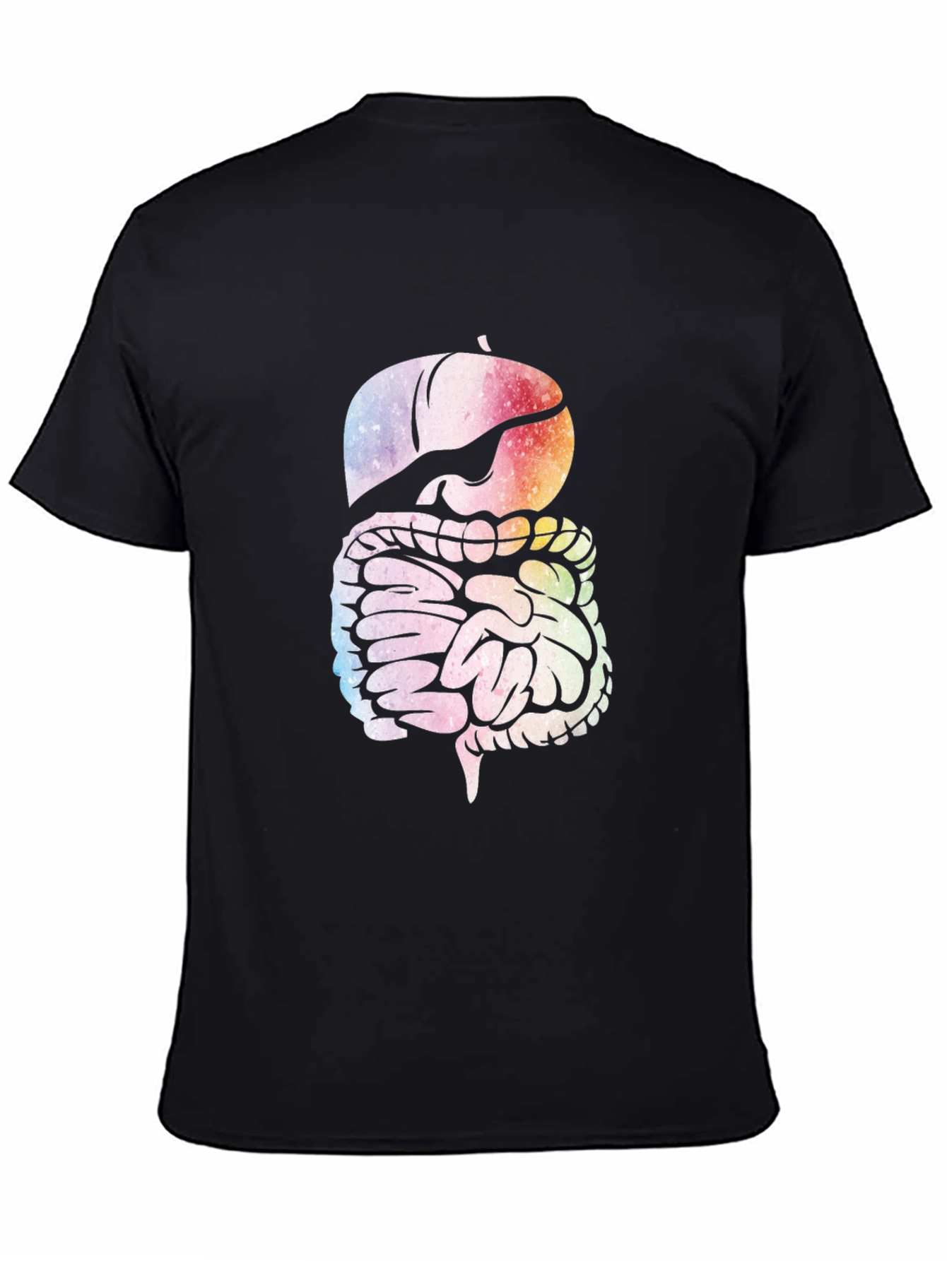 Digestive System Graphic Tee - Novelty Anatomy Shirt