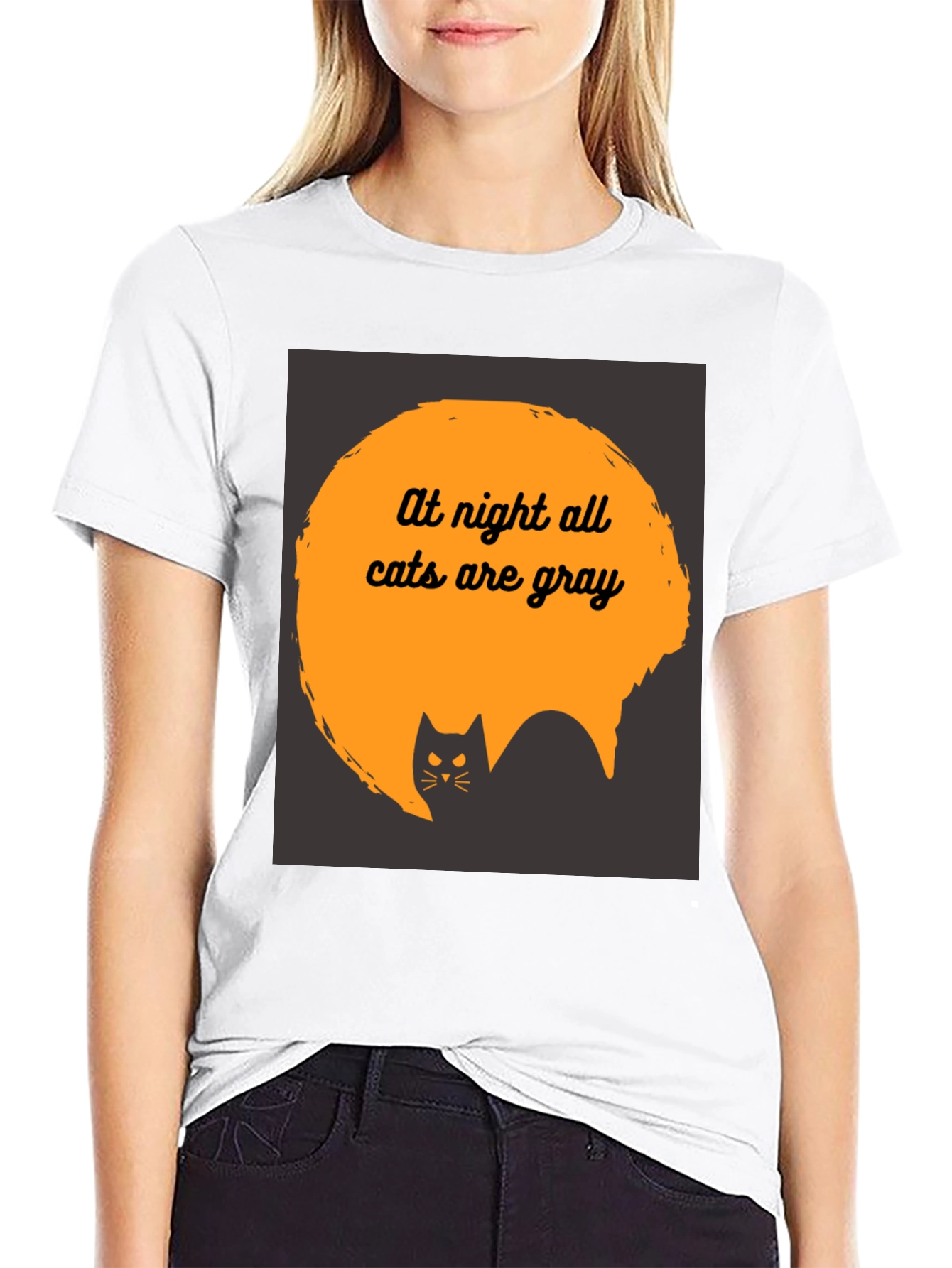 At Night All Cats are Gray T-Shirt