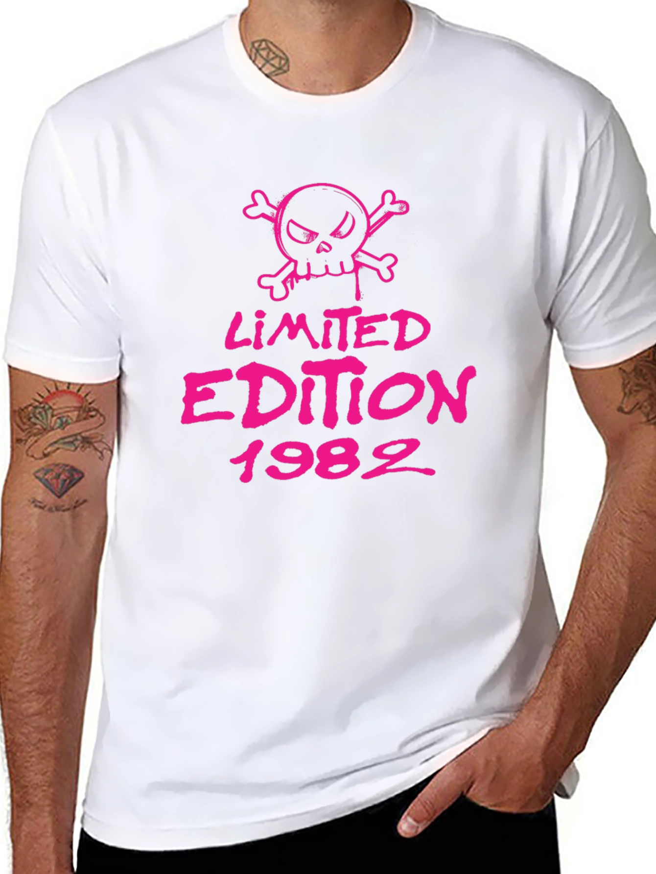 Limited Edition 1982 Skull Graphic T-Shirt