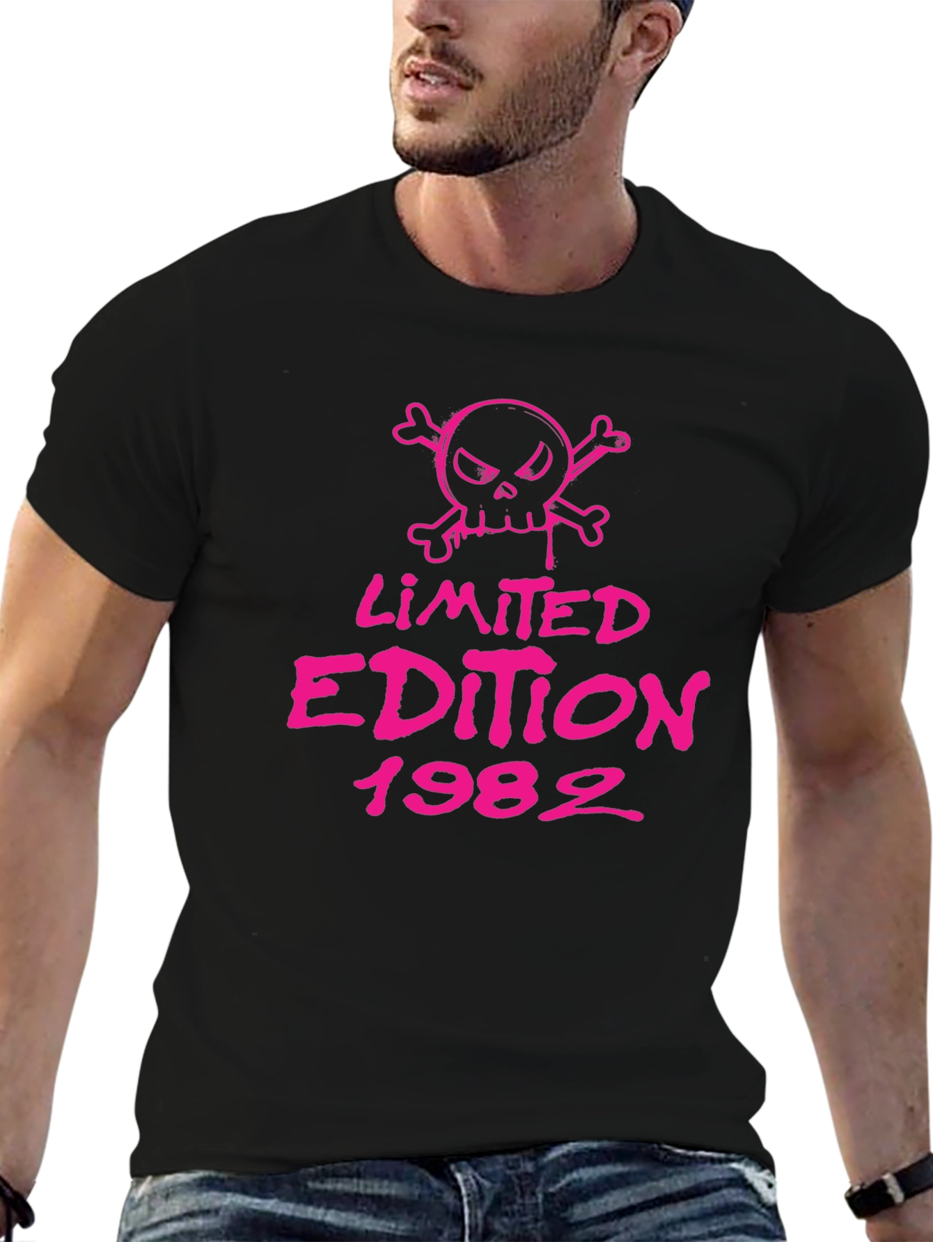 Limited Edition 1982 Skull Graphic T-Shirt