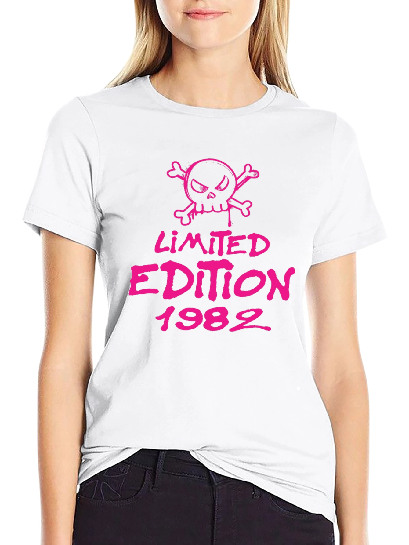 Limited Edition 1982 Skull Graphic T-Shirt