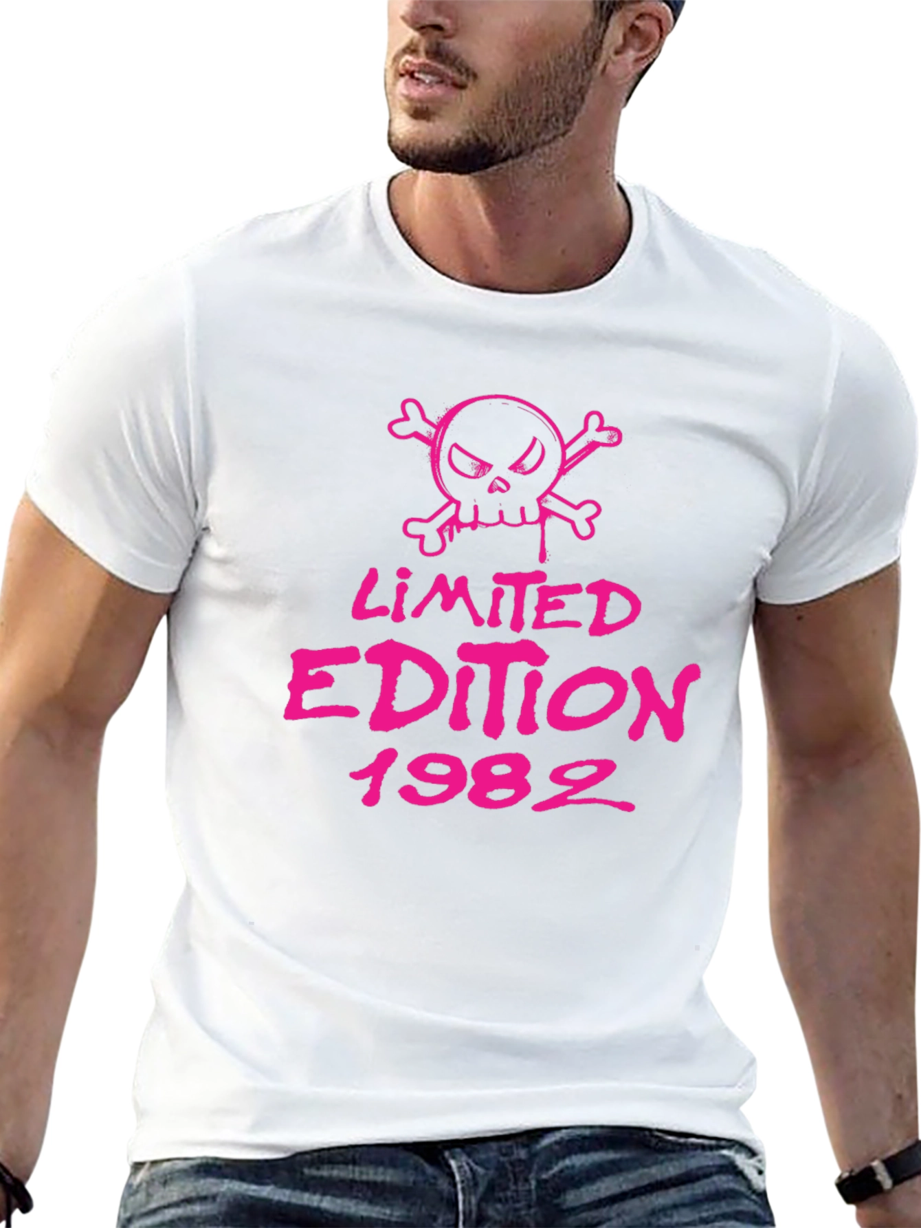 Limited Edition 1982 Skull Graphic T-Shirt