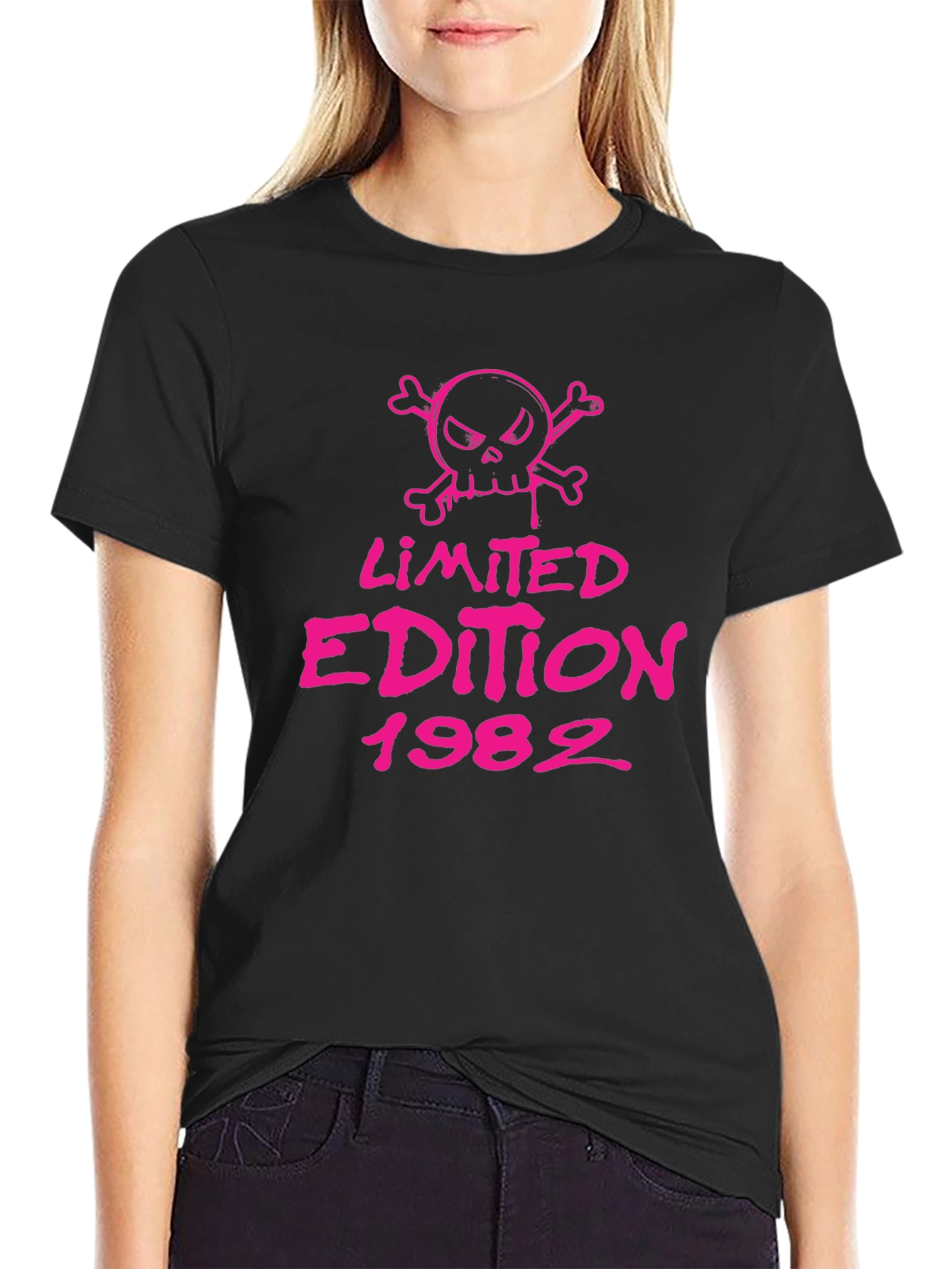 Limited Edition 1982 Skull Graphic T-Shirt