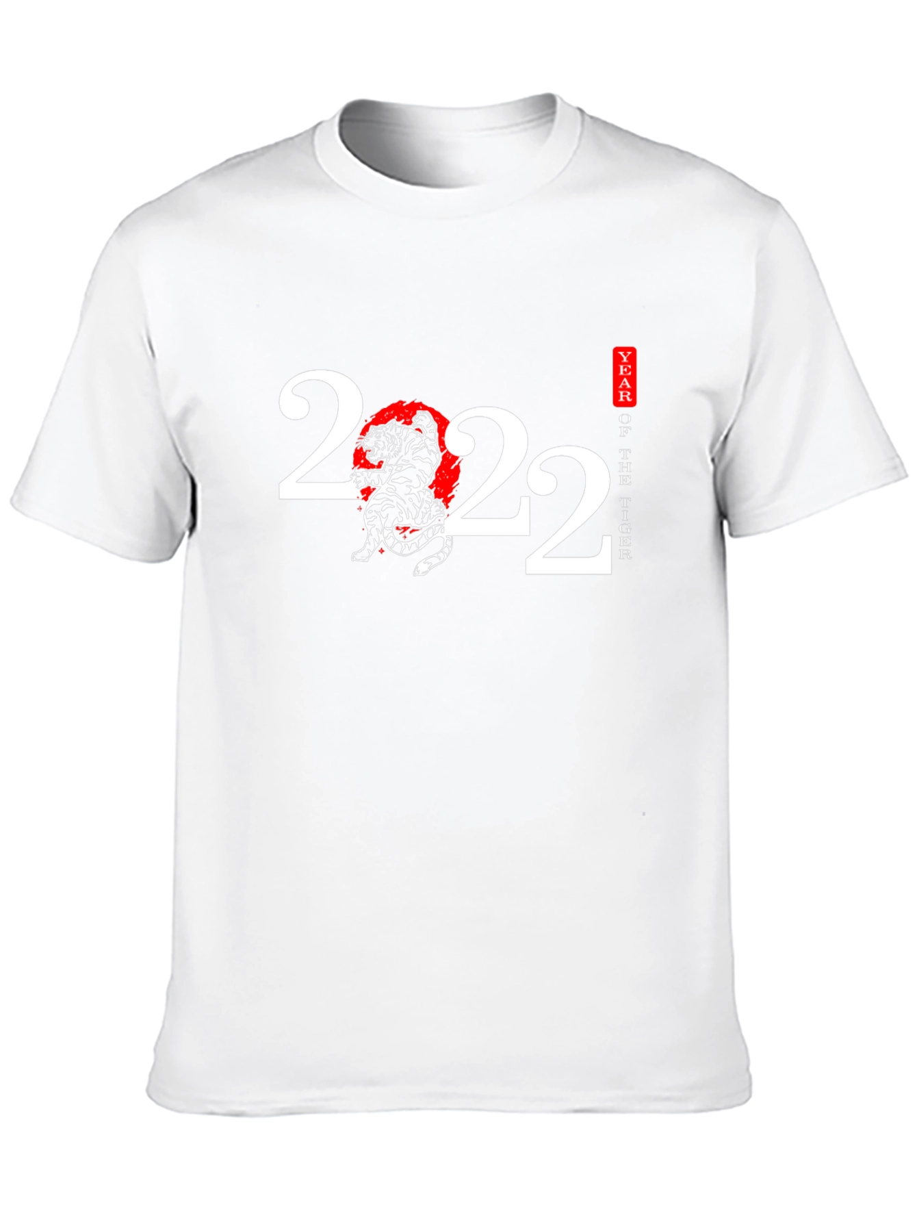Year of the Tiger 2022 Black Graphic Tee