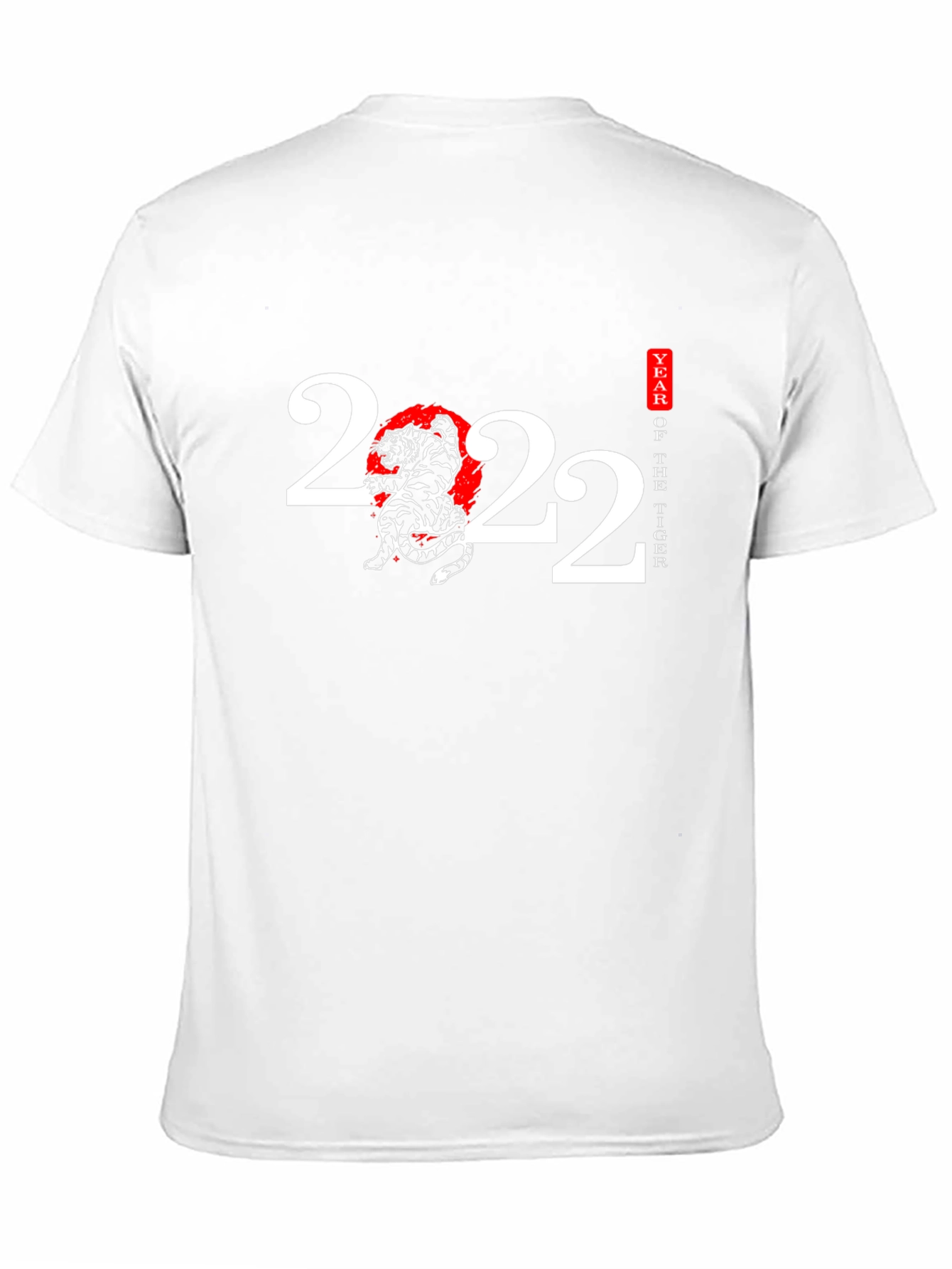 Year of the Tiger 2022 Black Graphic Tee