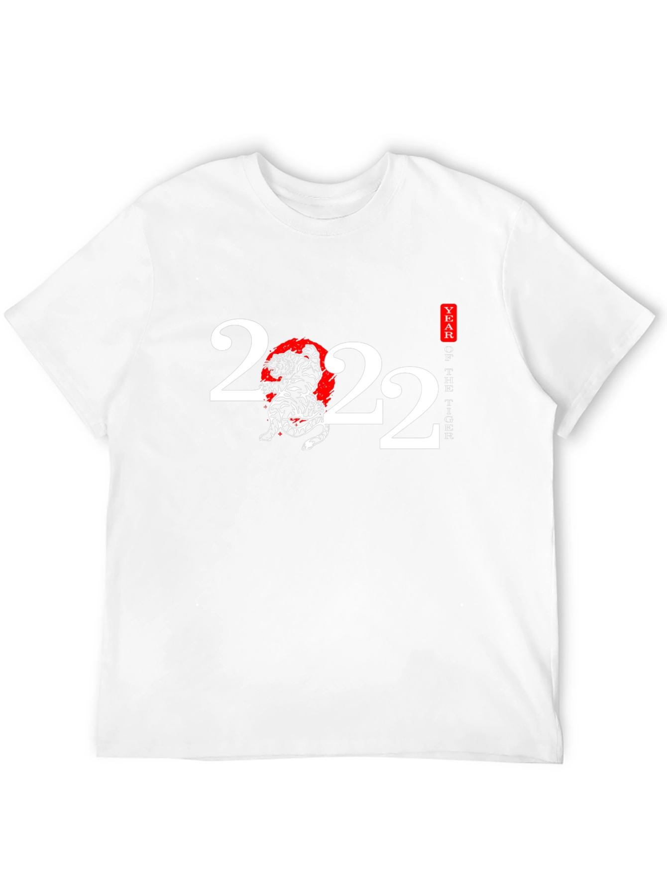 Year of the Tiger 2022 Black Graphic Tee