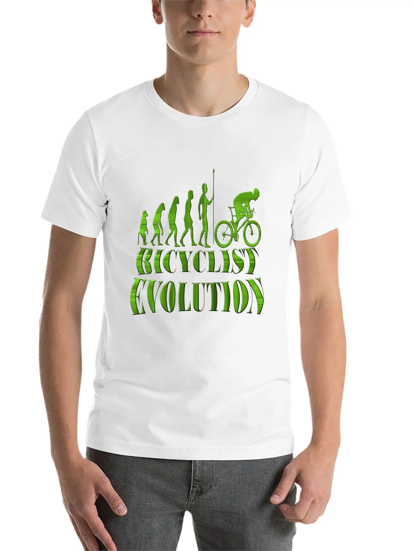 Cycling Unisex Casual T-Shirt – Clean Design For Daily Comfort