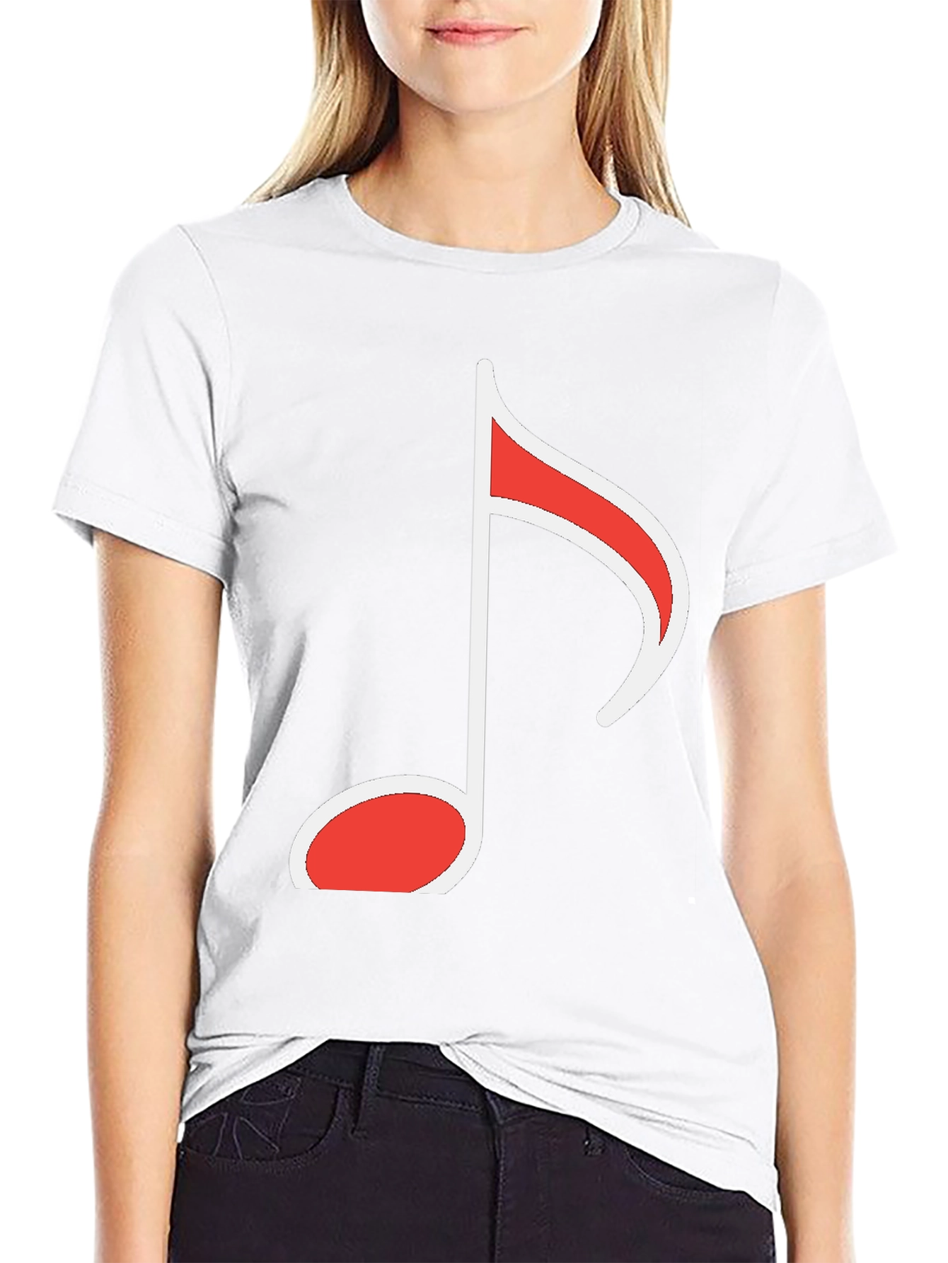 Musical Note Graphic Tee